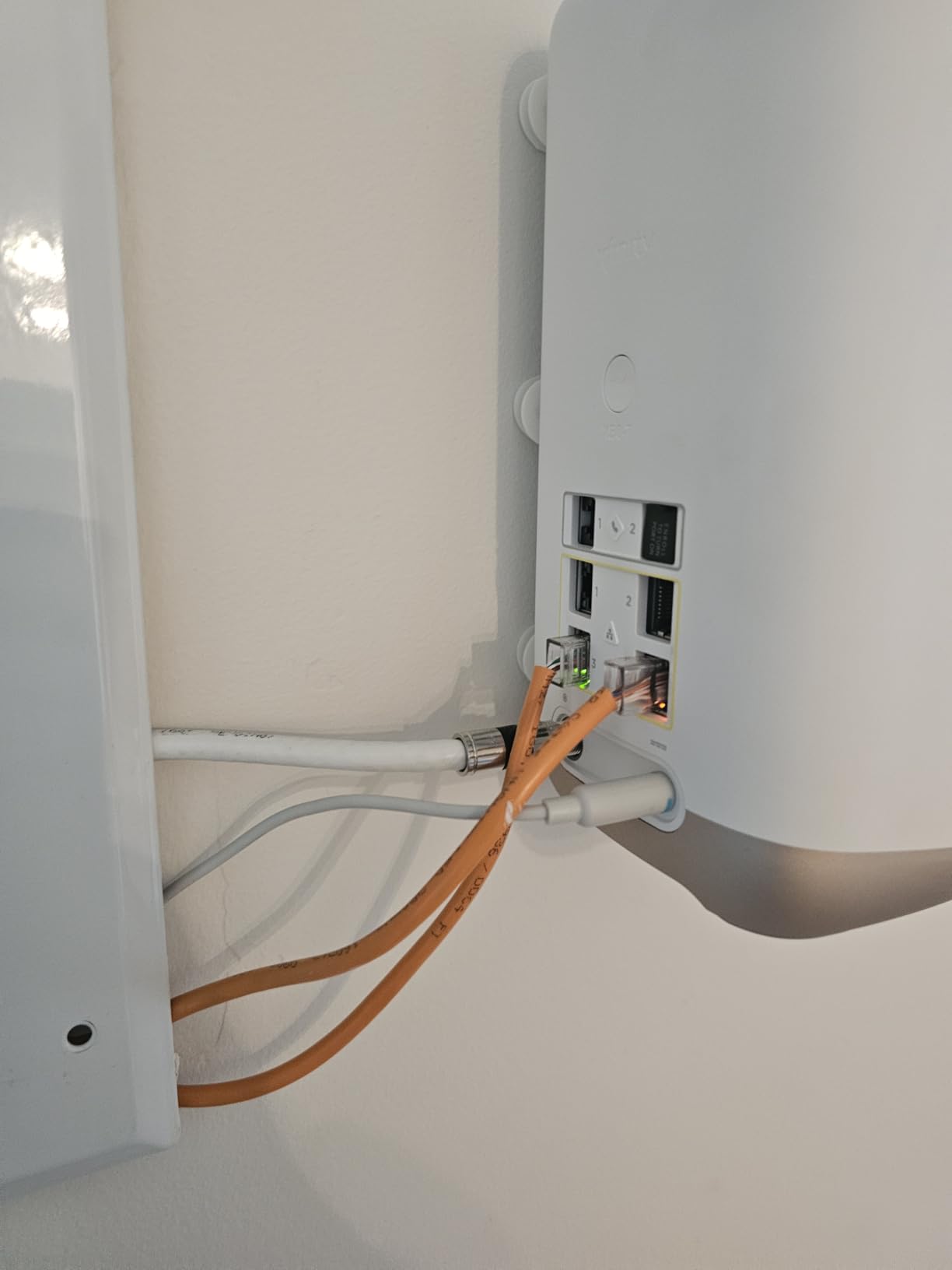 G-PLUG 50FT RG6 Coaxial Cable Extender - Coax Cable Cord, Triple Shielded | 75 Ohm | F81 Coupler Included | TV Antenna, Satellite, Router Ready | Major US Cable Providers | Indoor/Outdoor customer photo 2