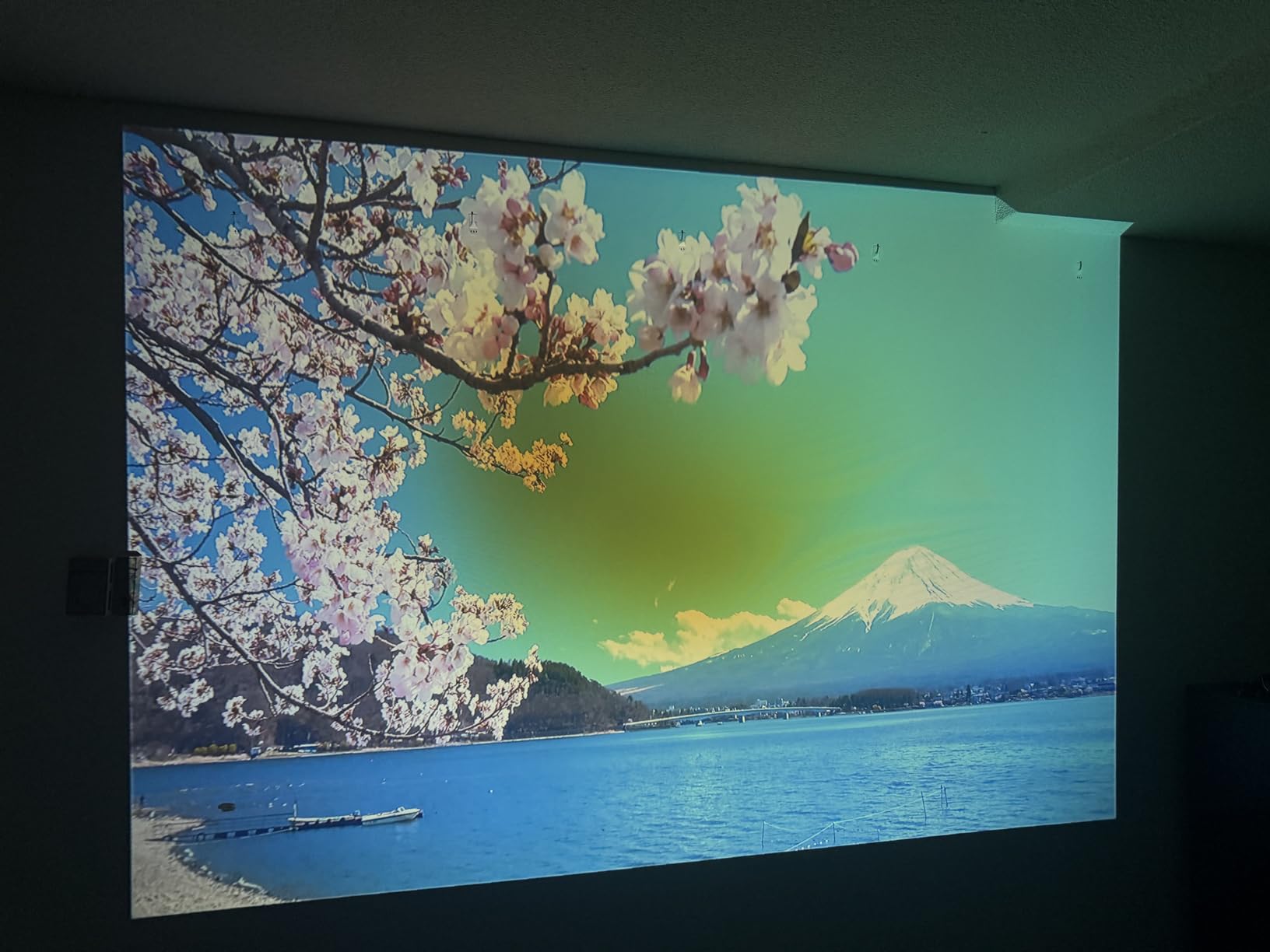 Yaber T2 Outdoor Projector with WiFi 6 and Bluetooth, Native 1080P Smart Movie Portable Projector customer photo 2