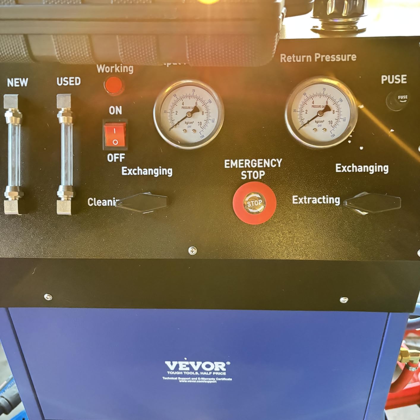 VEVOR Flush Machine DC12V 0-60PSI, Automatic Transmission Fluid Exchanger Heavy Duty Transmission Flush Machine for Small Gasoline Motor Car and Diesel Vehicle customer photo 1