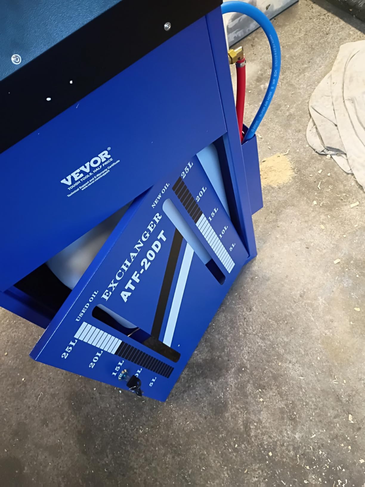 VEVOR Flush Machine DC12V 0-60PSI, Automatic Transmission Fluid Exchanger Heavy Duty Transmission Flush Machine for Small Gasoline Motor Car and Diesel Vehicle customer photo 2