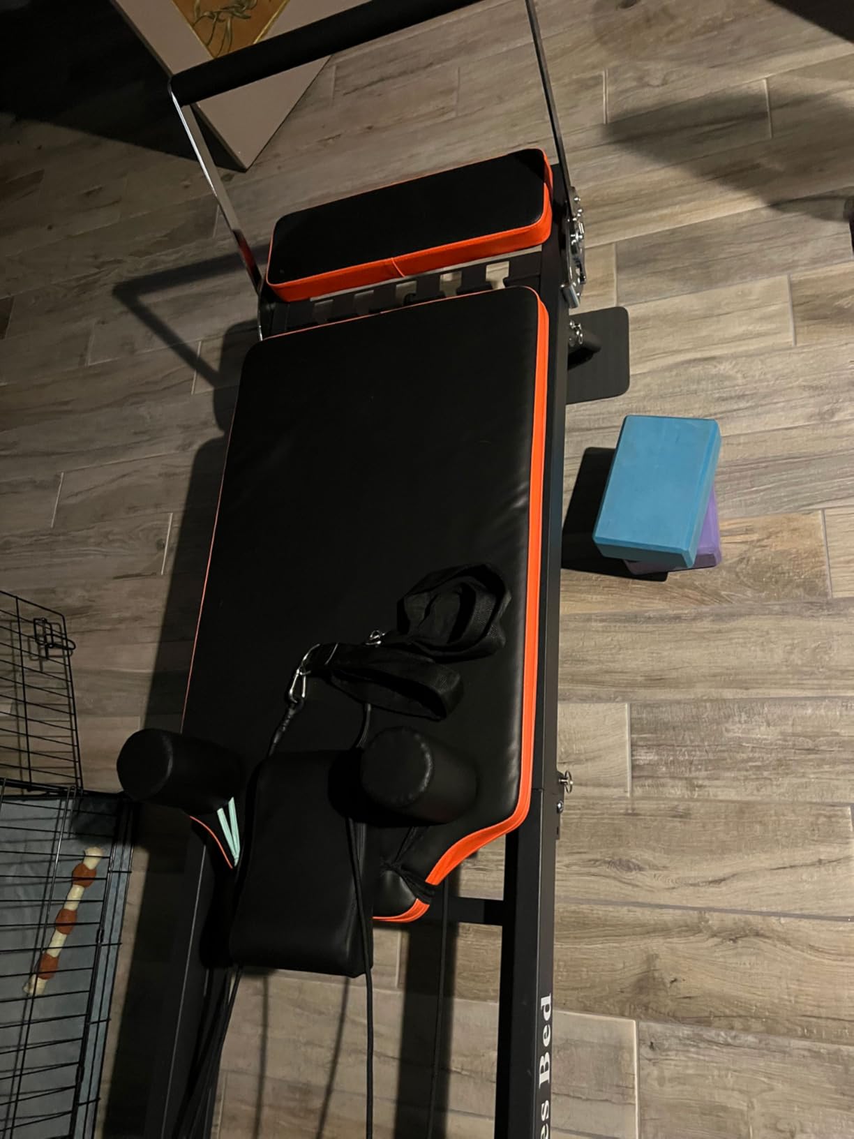 Pilates Reformer,Dpiolrcag Foldable Pilates Machine & Equipment for Home Use and Gym Workout, Suitable for Advanced and Beginners Users, Up to 250 lbs Weight Capacity customer photo 2