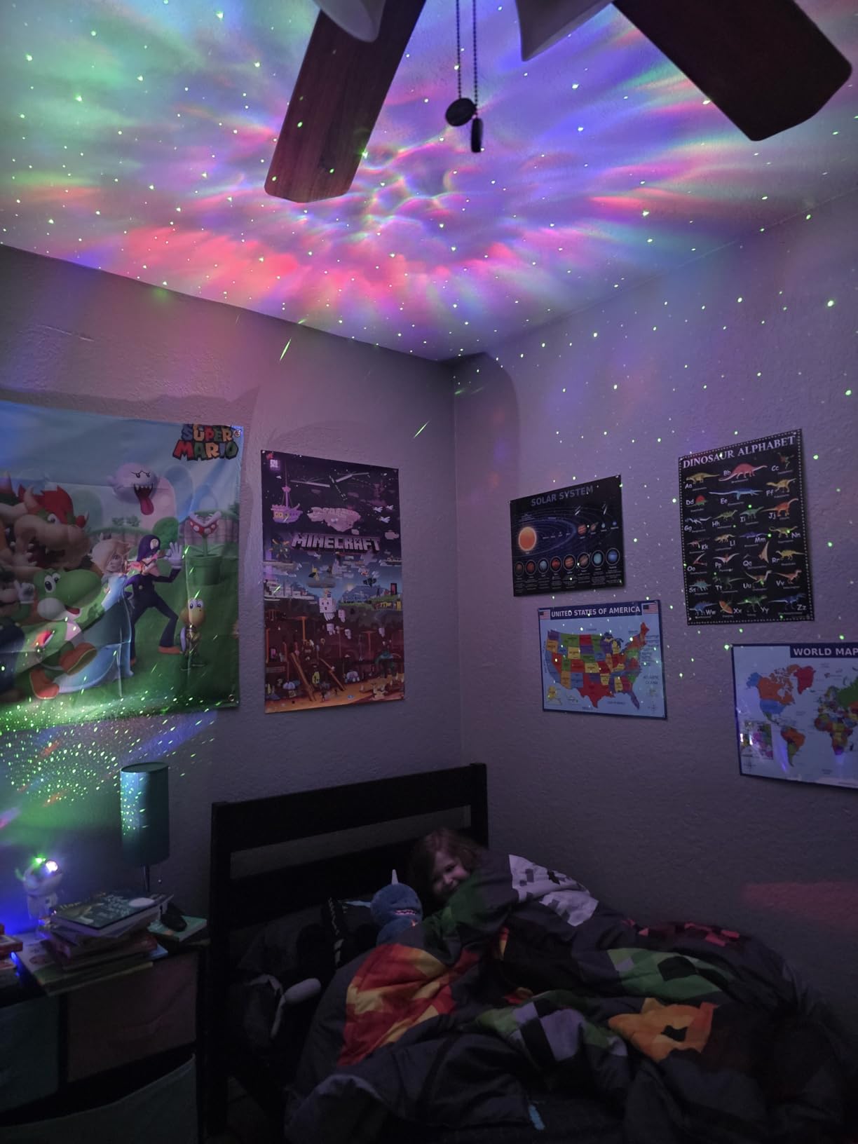 Astronaut Galaxy Projector, Star Night Light for Kids Bedroom customer photo 1