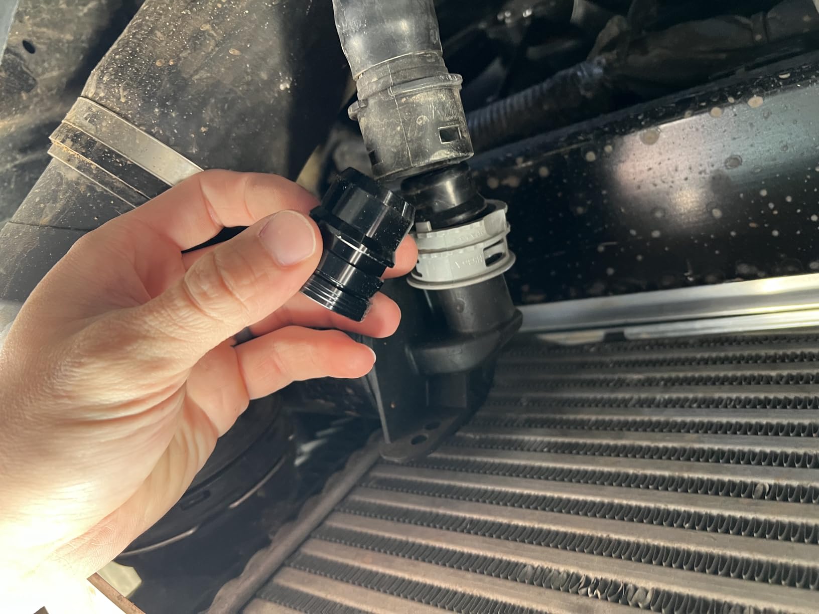 Blow Off Valve Mod, Vent to Atmosphere (VTA) Mod Plug for Ford F150 EcoBoost/Raptor 2.7L 3.5L 2013-2023 for F150 Accessories customer photo 2