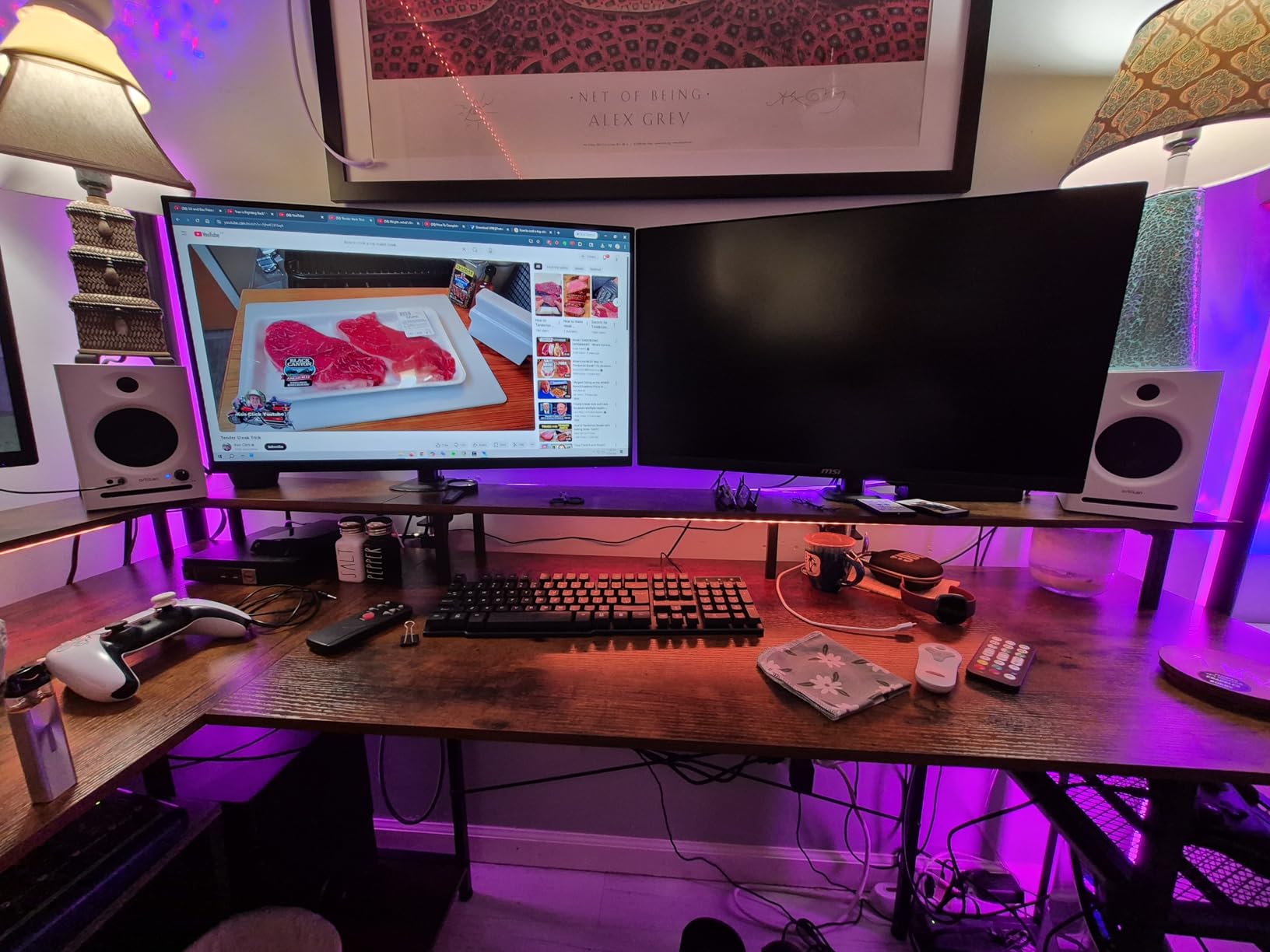 Ortizan C7 Powered Studio Monitors Pair with Bluetooth 5.3, Black | FOR HOME STUDIOS - Compact active monitors for music production, content creation, gaming and desktop audio. customer photo 1