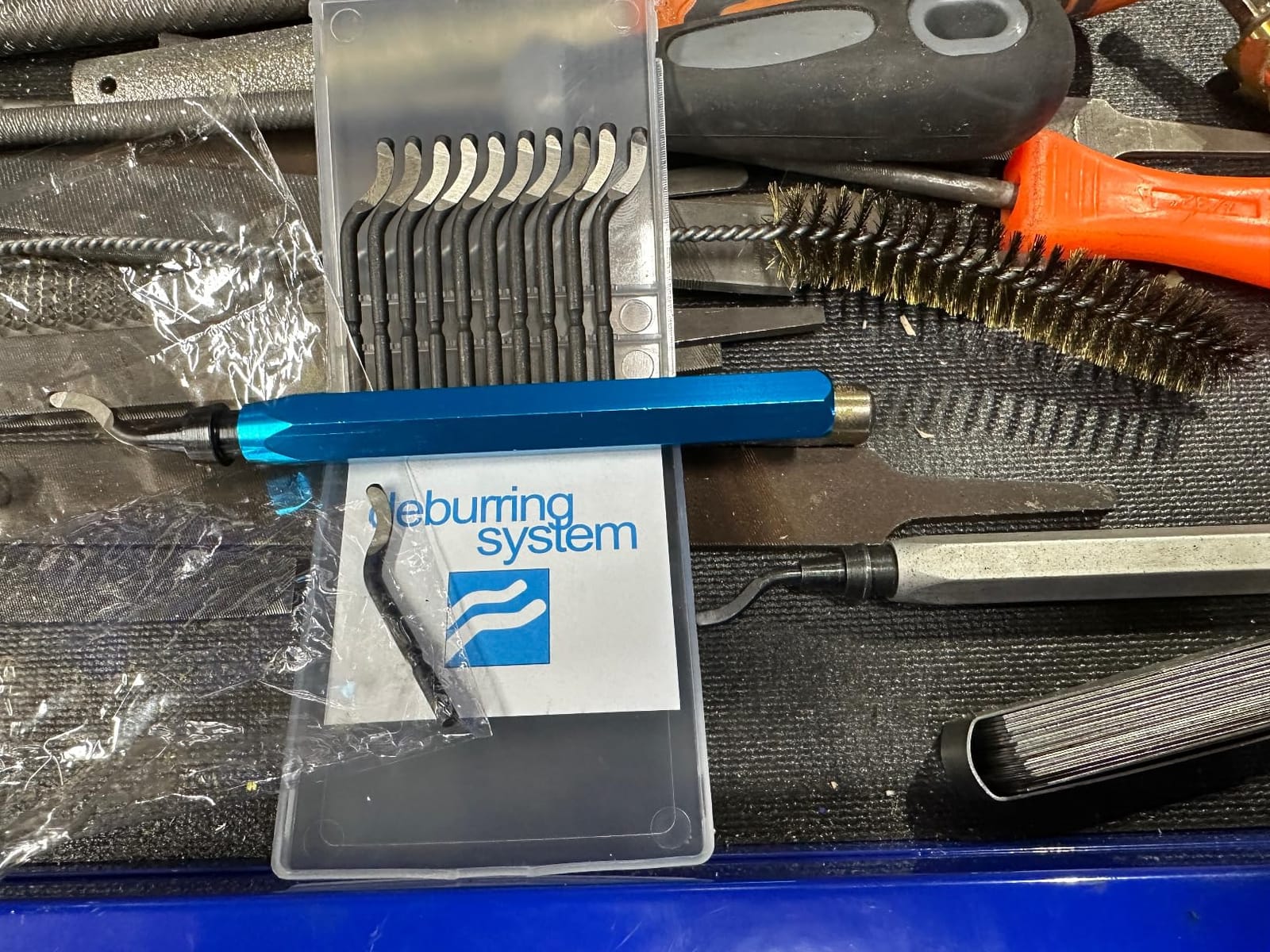 Deburring Tool with 12 HSS Blades for Metal Resin PVC 3D Print customer photo 2