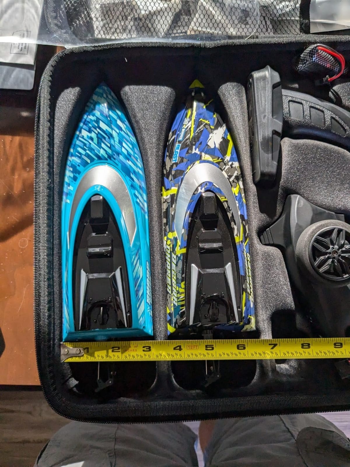 BEZGAR TX2P1,2 Packs 30 KPH RC Boats with Suitcase for Kids customer photo 1