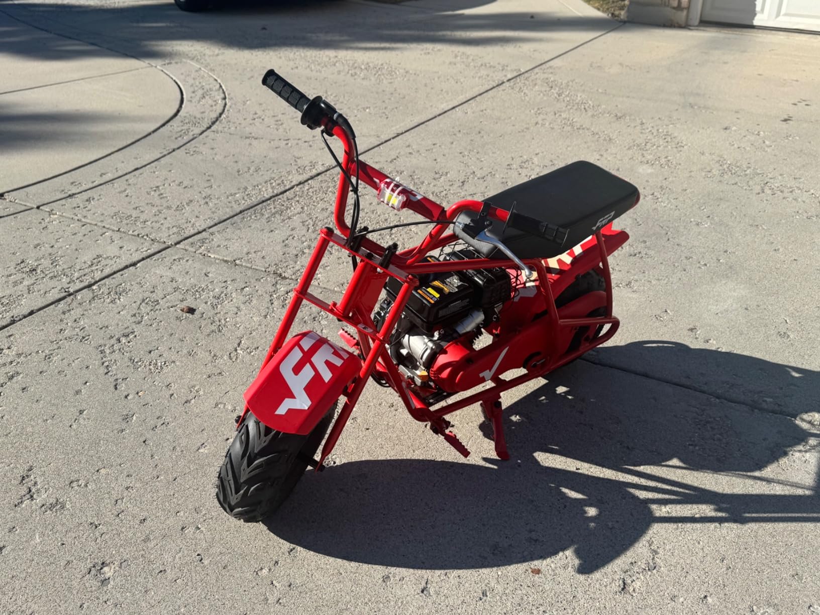 FRP MB40 Gas Mini Bike for Teens 40cc 4-Stroke Off Road 18 MPH 165 LBS customer photo 1