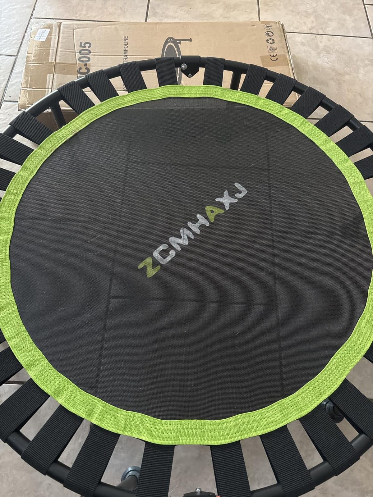ZCMHAXJ Foldable Mini Trampoline, 36