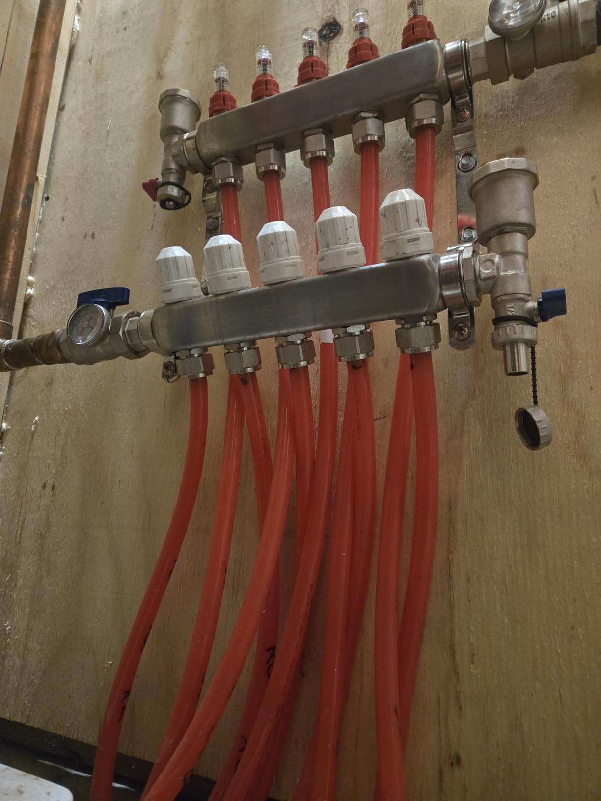 VEVOR 6-Branch Radiant Heat Manifold customer photo 2