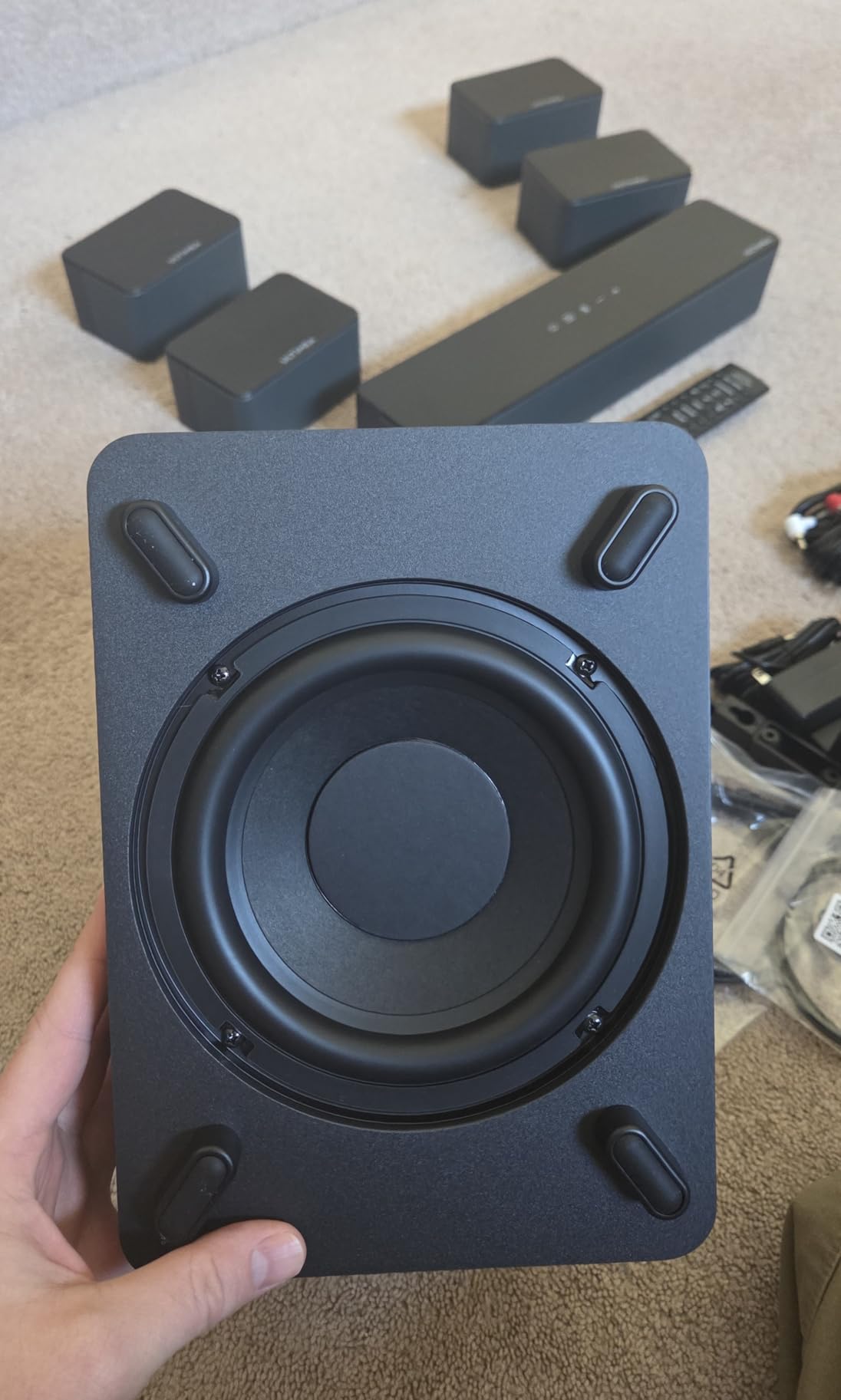 ULTIMEA 7.1ch Center-Channel Surround Sound Bar with 4 Surround Speakers customer photo 2