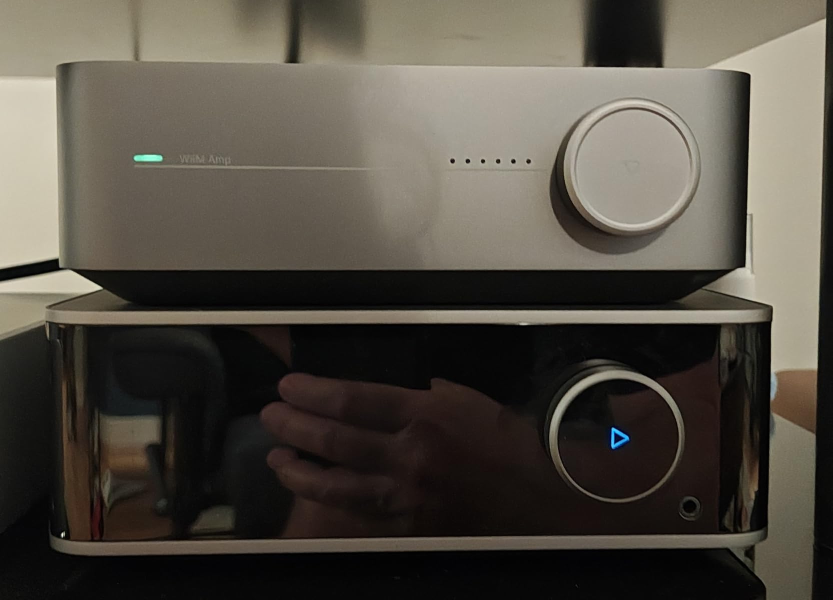 WiiM Amp Pro Streaming Amplifier for TV, Music & Passive Speakers | Upgrade Your Favorite Passive Speakers with Wireless Streaming, Smart Control, and High-quality Sound customer photo 1