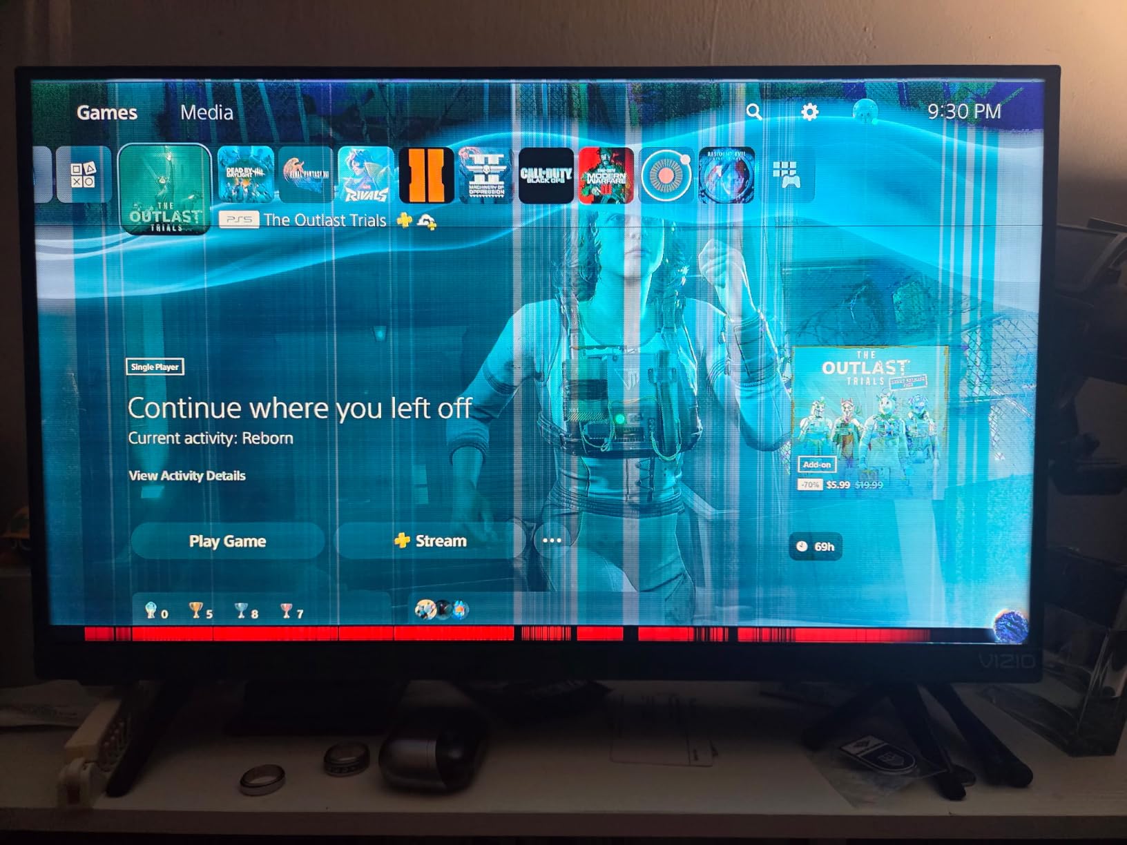 VIZIO 24 Inch V Series LED Smart HD TV 720p Bluetooth Compatible, Works with Airplay 2 and Google Cast, with DTS Virtual X and WiFi 5 Dual-Band (VHD24M-08) (Renewed) customer photo 2