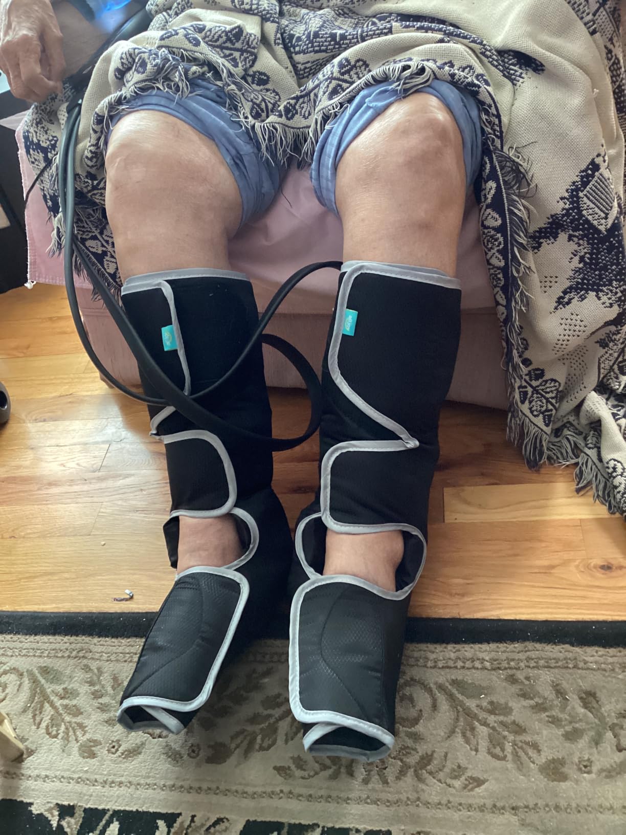 ALLJOY Leg Massager for Circulation and Pain Relief FSA,Gifts for Men Women customer photo 2