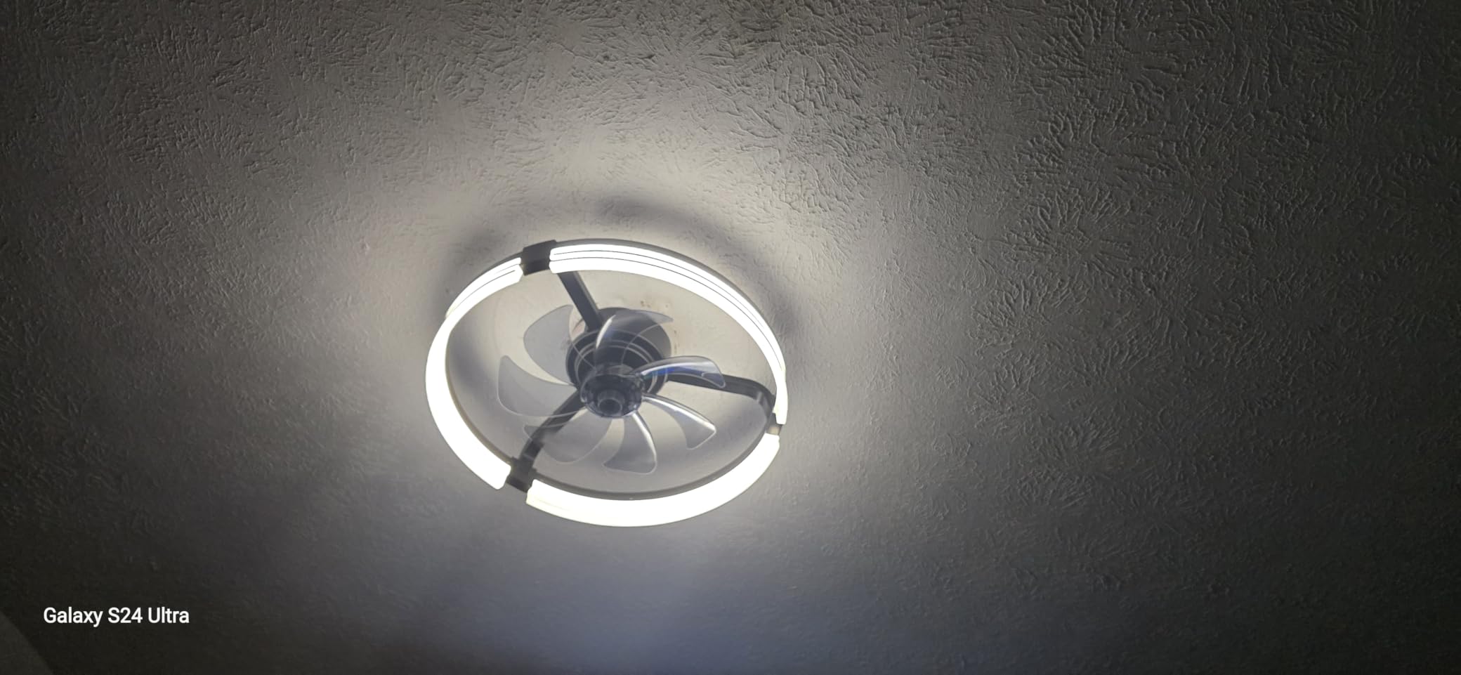 ZMISHIBO Low Profile Ceiling Fans with Lights and Remote, 20