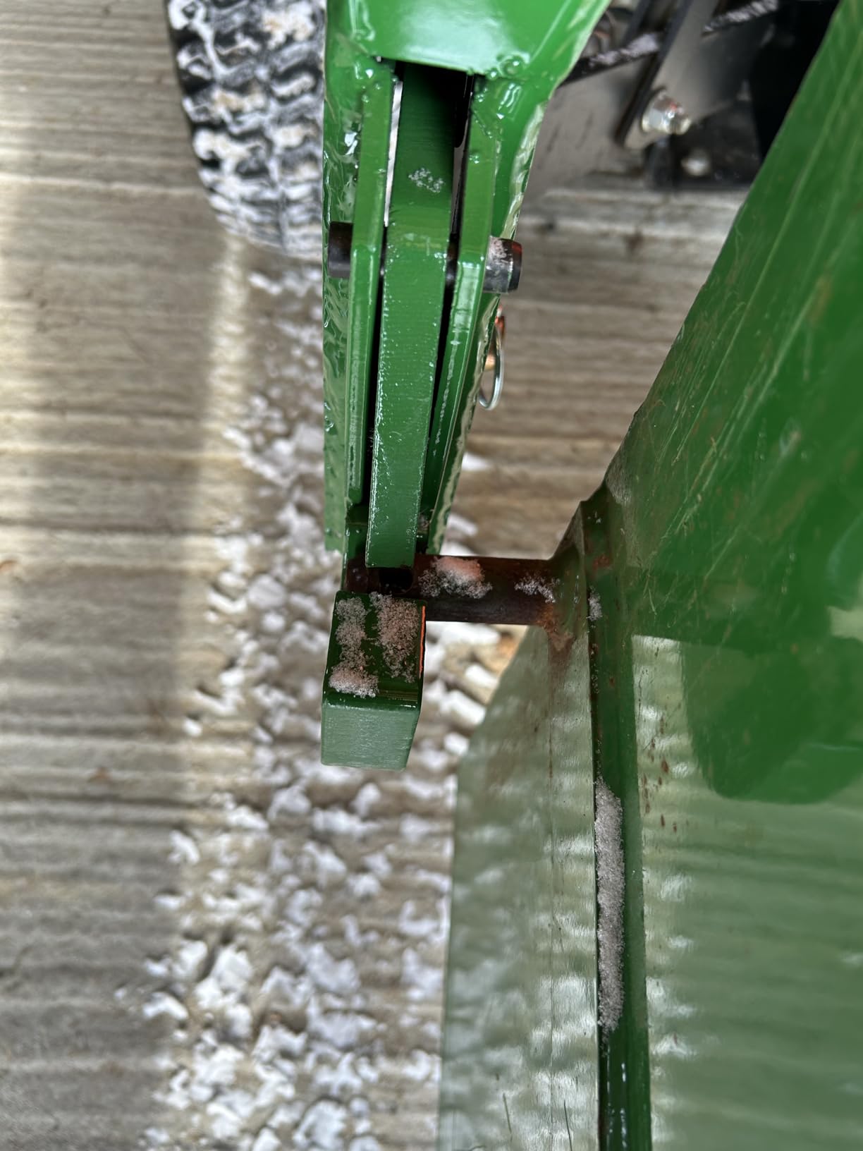SpeeCo 3-Point Tractor Quick Hitch, Category 1, Orange customer photo 1