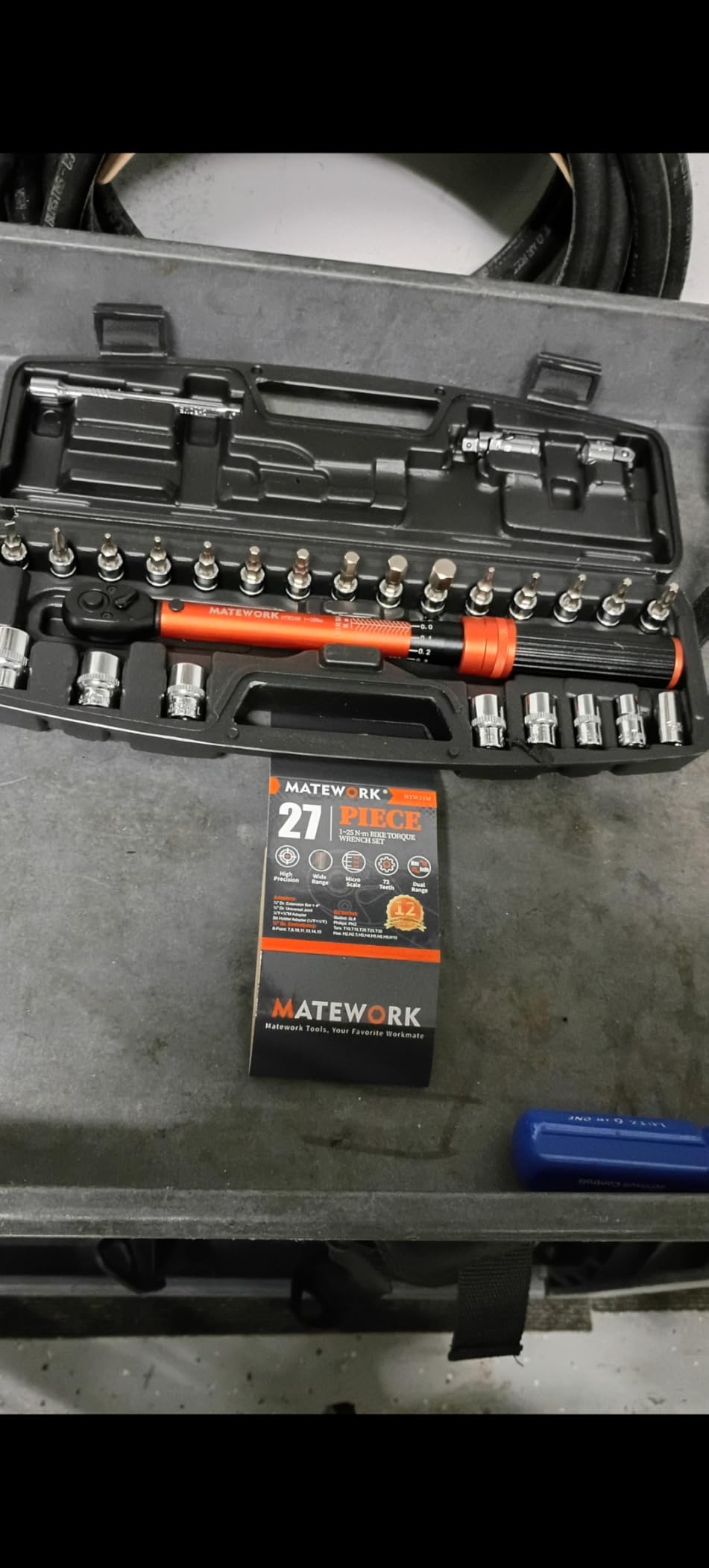 Matework 1/2 Inch Drive Click Torque Wrench, 10-180 ft.lb/13.6-244.1 Nm, ±3% High Precision Lug Nut Torque Wrench with 72 Tooth Dual-Direction for Moto, Wheel Tire and Car Repair customer photo 1