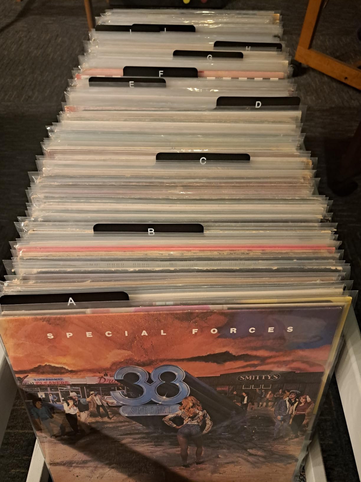 A-Z Heavy Duty Vinyl Album Dividers, 12