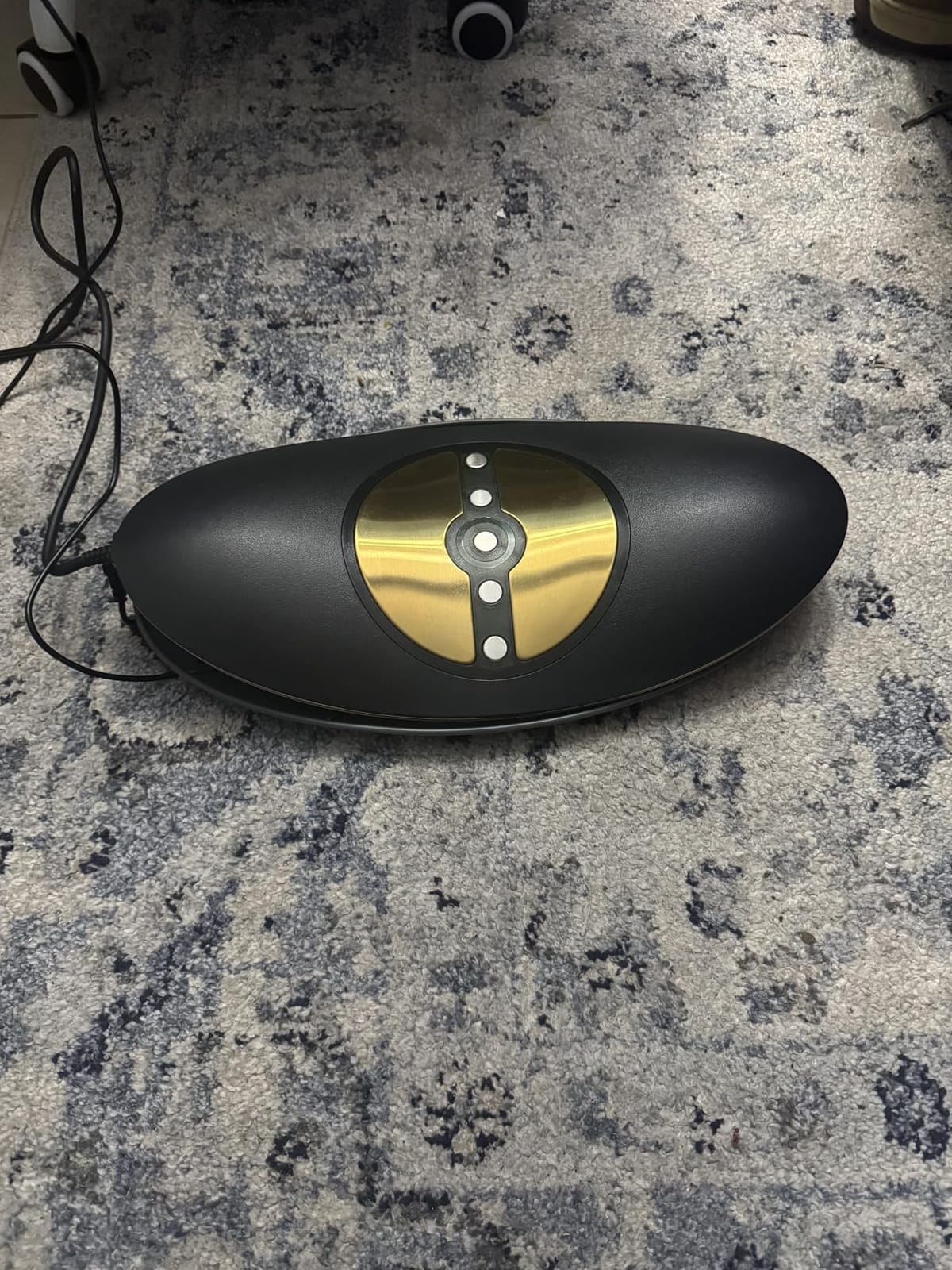 Electric Lumbar Traction Device, Multifunctional Back Traction Device with Dynamic Airbag Traction, 20-Level Electrotherapy, 3-Level Vibration Massage and Thermal Therapy from 113 to 131℉ customer photo 2