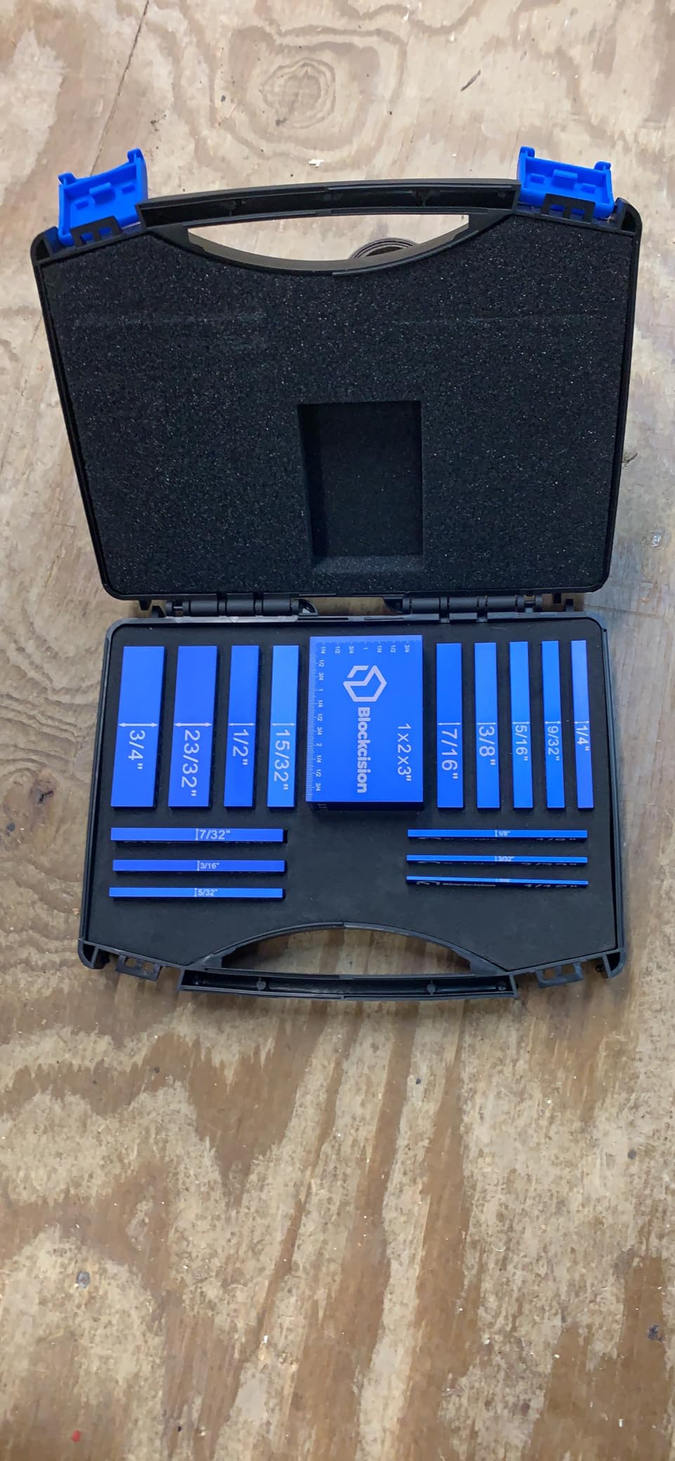 ELEON Blockcision™ Setup Blocks Woodworking Tools 16 PCS - Height Gauge Set with Easy Spacer Block - Stepped Level Design - Precision Ruler-Marked Setup Bars for Router Table Saw Accessories with Case customer photo 2