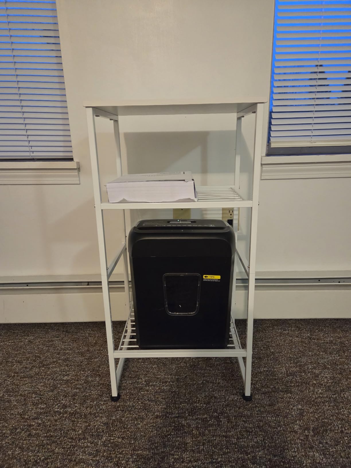 Bonsaii 6-Sheet Cross Cut Paper Shredder for Home, 3.4 Gal Bin customer photo 1