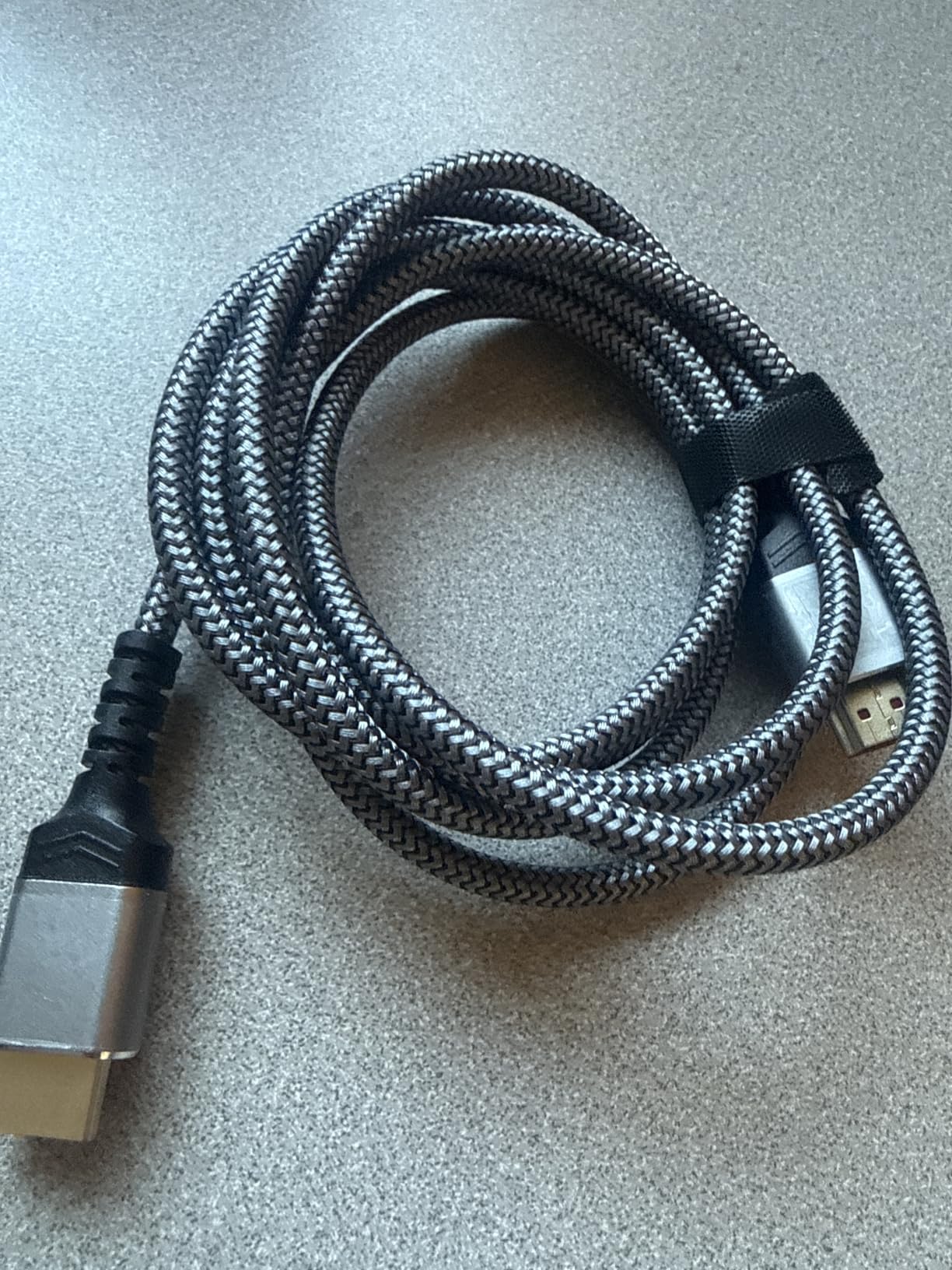 Highwings 10K 8K 4K HDMI Cable 48Gbps 5FT/1.5M, Ultra High Speed HDMI 2.1 Braided Cord-4K@120Hz 8K@60Hz, DTS:X, HDCP 2.2 & 2.3, HDR 10+ Compatible with DVD Player/PS5/PS4/UHD TV/Blu-ray customer photo 1