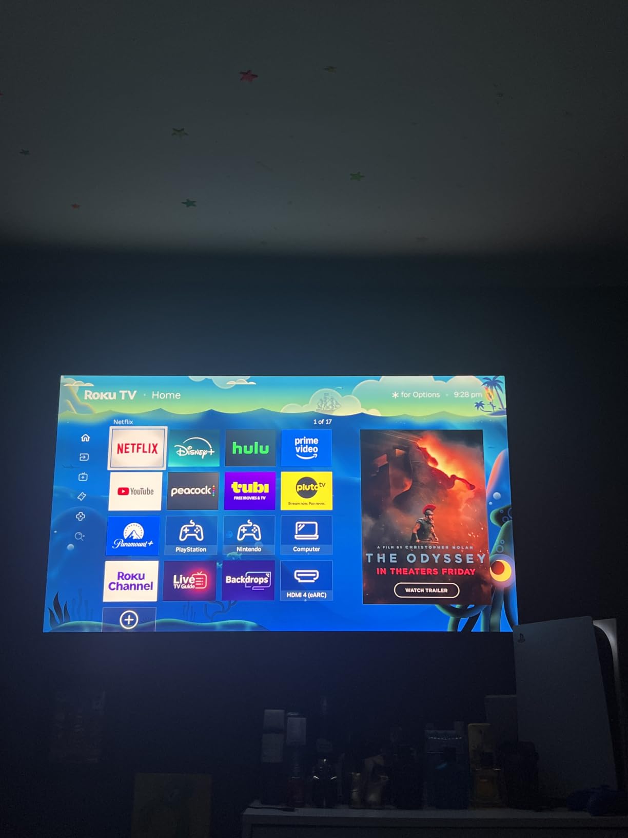 Roku 55-Inch Pro Series Smart TV - 4K QLED Mini-LED TV - RokuTV | Flat Screen Television with 120Hz Refresh Rate & Dolby Vision IQ, Live News, Sports, Entertainment - Backlit Voice Remote Pro customer photo 1