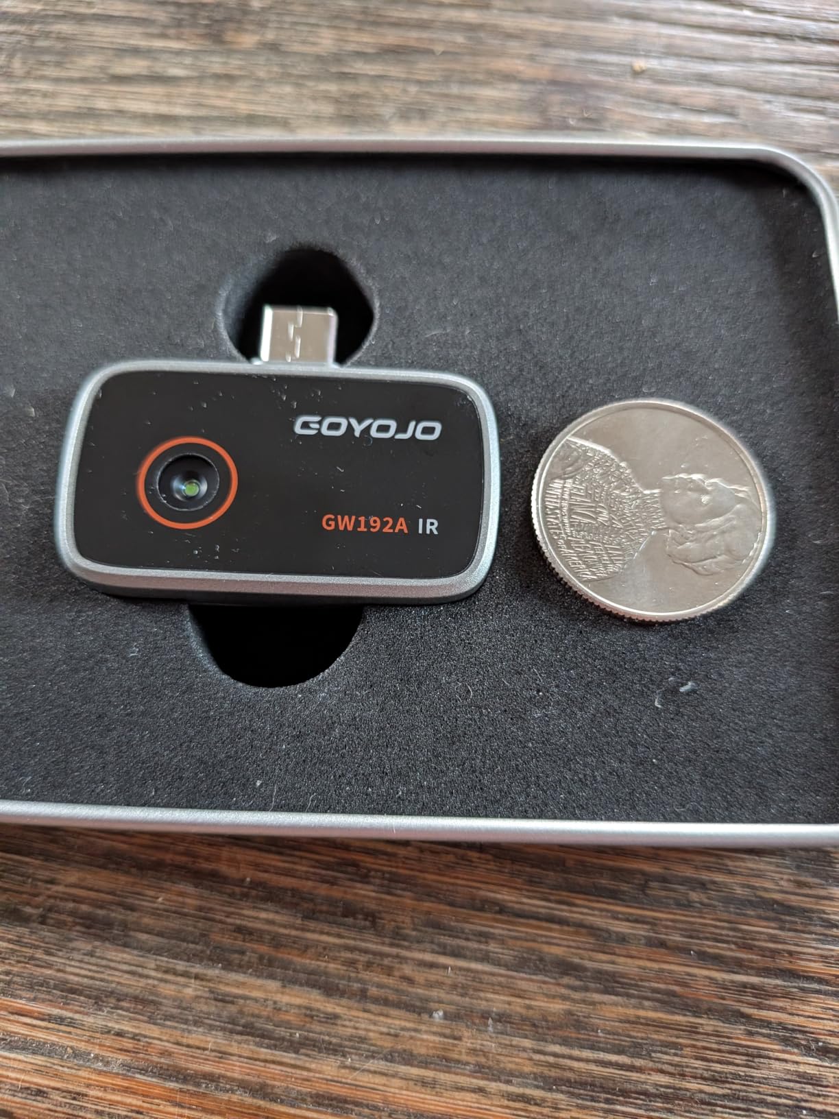 GOYOJO Thermal Imaging Camera for Android/iphone 15/16/17 iOS Series 192x192 IR Resolution– Water Leak Detection HVAC Electrical Plumbing, Automotive Repair, Home Inspection, DIY-USB-C Infrared Imager customer photo 1