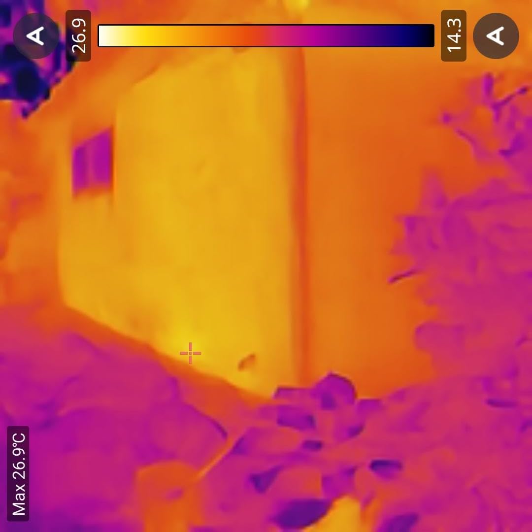GOYOJO Thermal Imaging Camera for Android/iphone 15/16/17 iOS Series 192x192 IR Resolution– Water Leak Detection HVAC Electrical Plumbing, Automotive Repair, Home Inspection, DIY-USB-C Infrared Imager customer photo 2