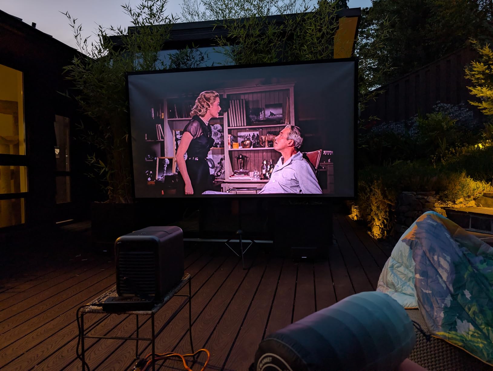 Nebula X1 4K Laser Projector, 3,500 ANSI Lumens, Dolby Vision | 56,000:1 Contrast, ISF and TÜV-Certified, Auto-Align Gimbal, Google TV, for Indoor and Outdoor customer photo 2