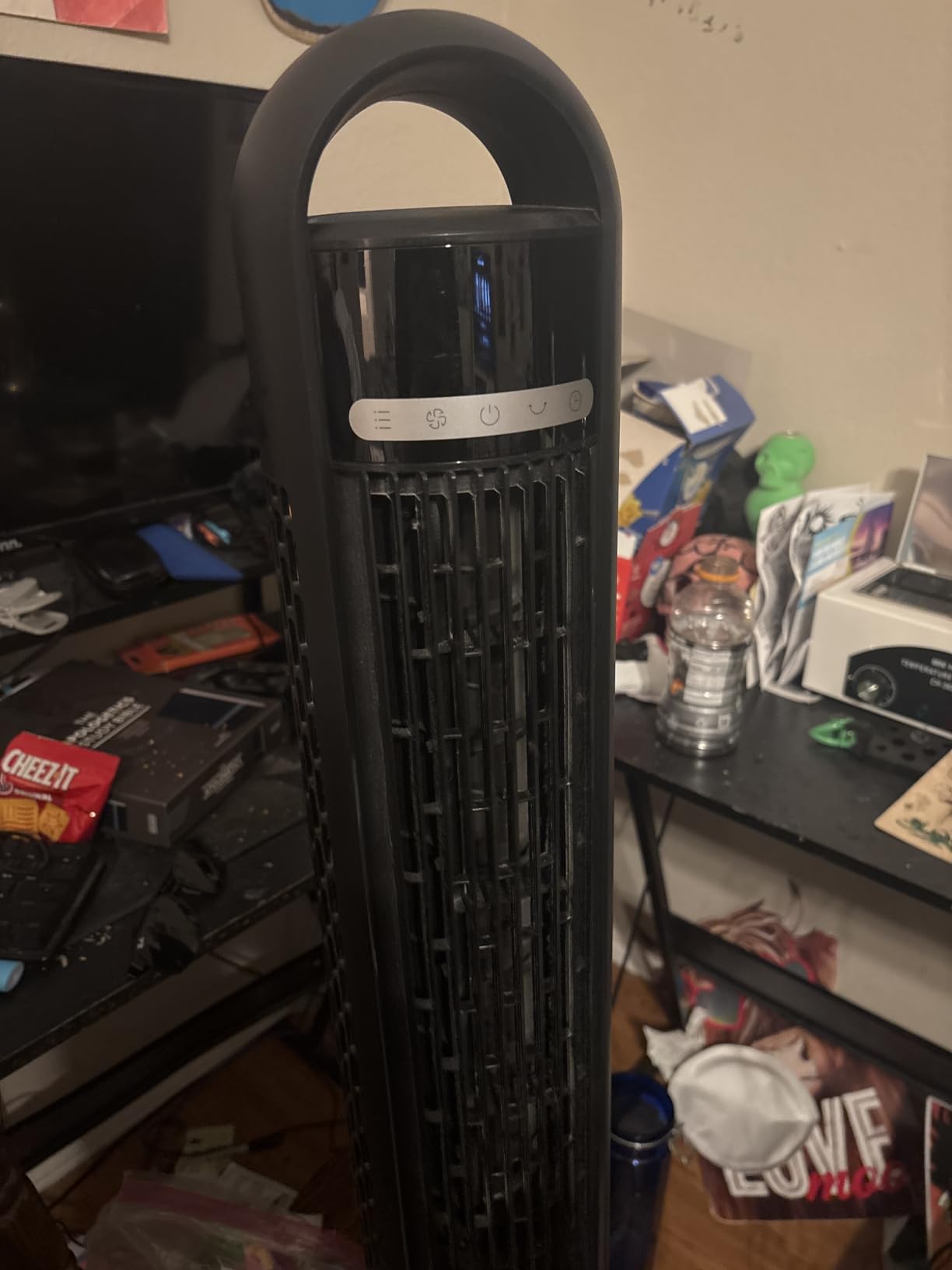 DREO Tower Fan for Bedroom, 26ft/s Velocity, 90° Oscillating, 8H Timer customer photo 2