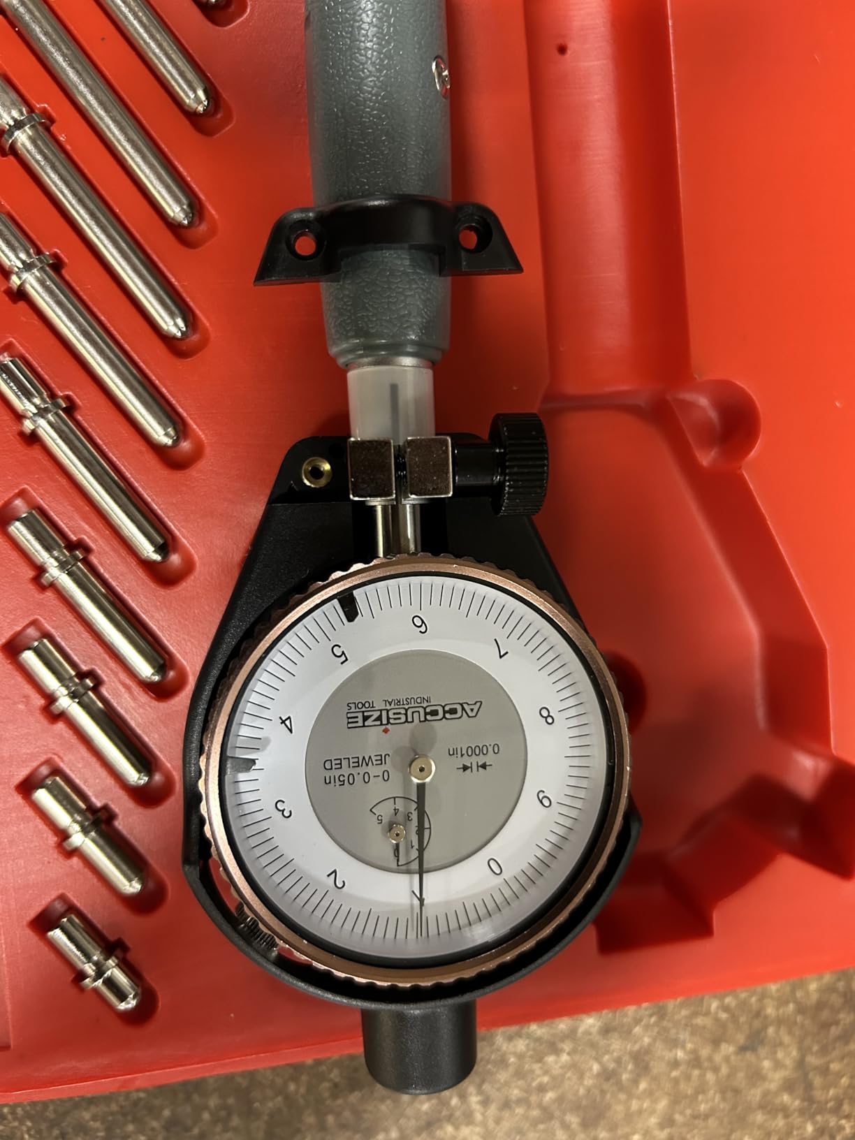 Accusize Dial Bore Gauge Set, 1.4-6 in Range, 0.0001 in Grad. customer photo 2