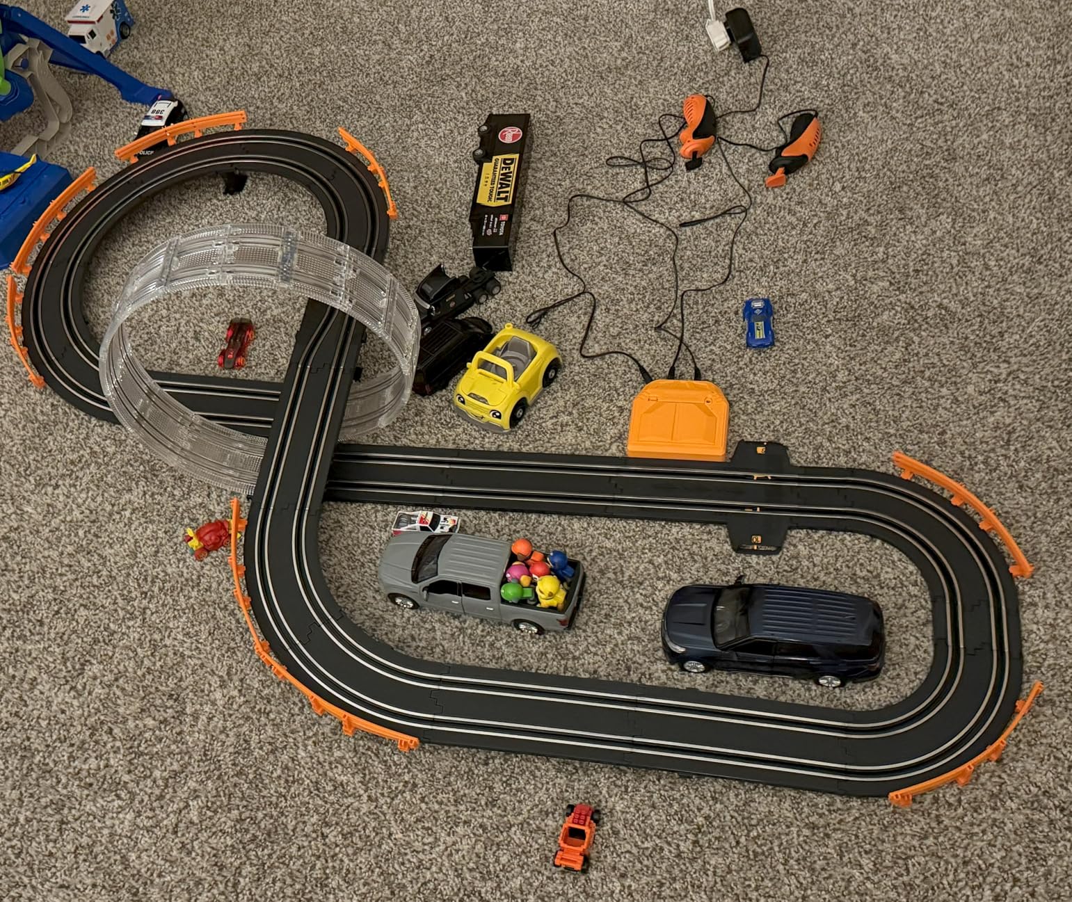 Slot Car Race Track Sets with 4 Slot Cars, Kids Boys Toys Ages 4-8 customer photo 1