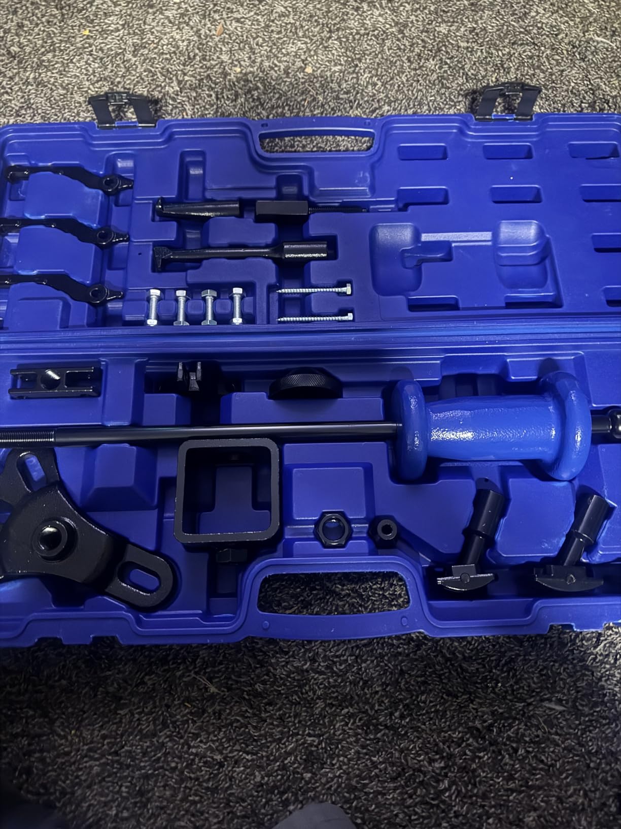 OMT 22pc Slide Hammer Puller Set, Axle Bearing Hub & Seal Remover Kit customer photo 1