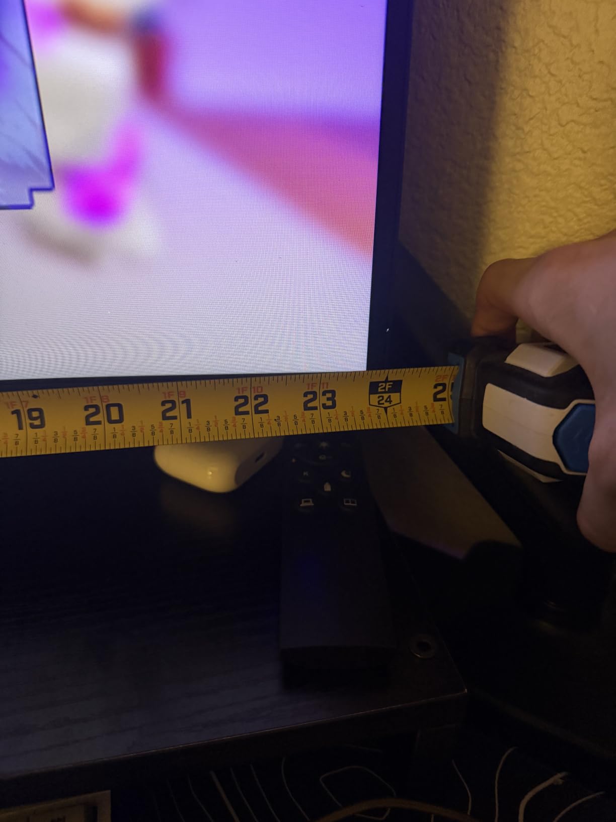 SANSUI 27 Inch Curved 240Hz Gaming Monitor FHD 1080P, 1500R Curve Computer Monitor, 130% sRGB, 4000:1 Contrast, HDR, FreeSync, MPRT 1Ms, Low Blue Light, HDMI DP Ports, Metal Stand, Cable Incl. customer photo 2