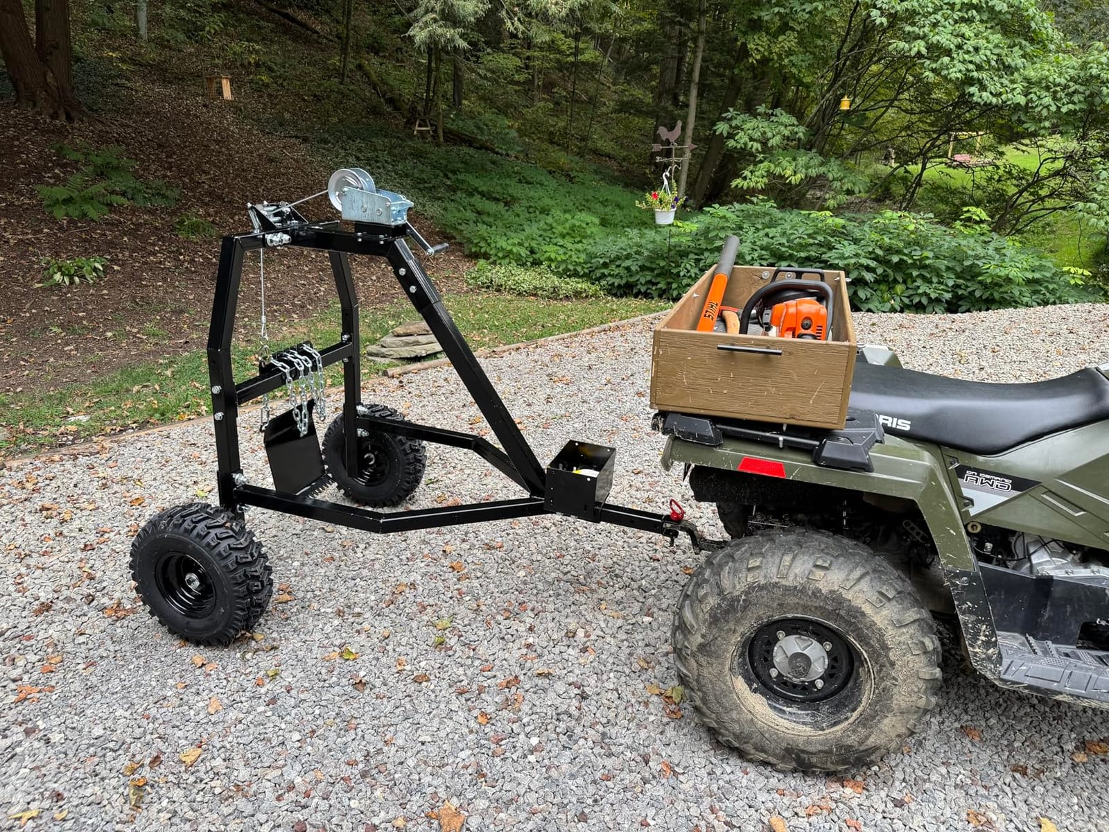 Impact Implements® 1500lb Log Hauler Front Arch & Skid Plate customer photo 2