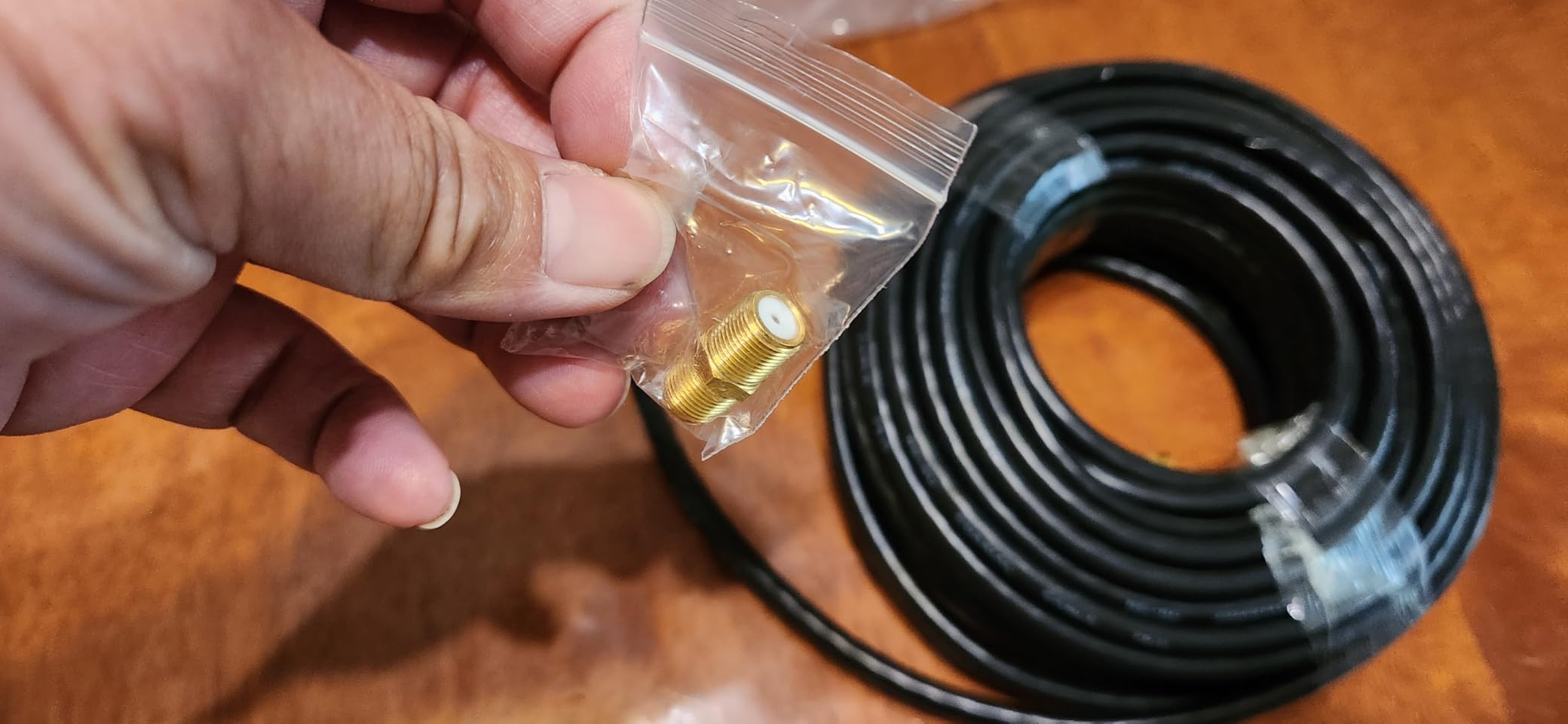 Nixsto RG6 Coaxial Cable, 3FT 6FT 10FT 15FT 25FT 50FT 100FT Coax Cable Cord customer photo 1