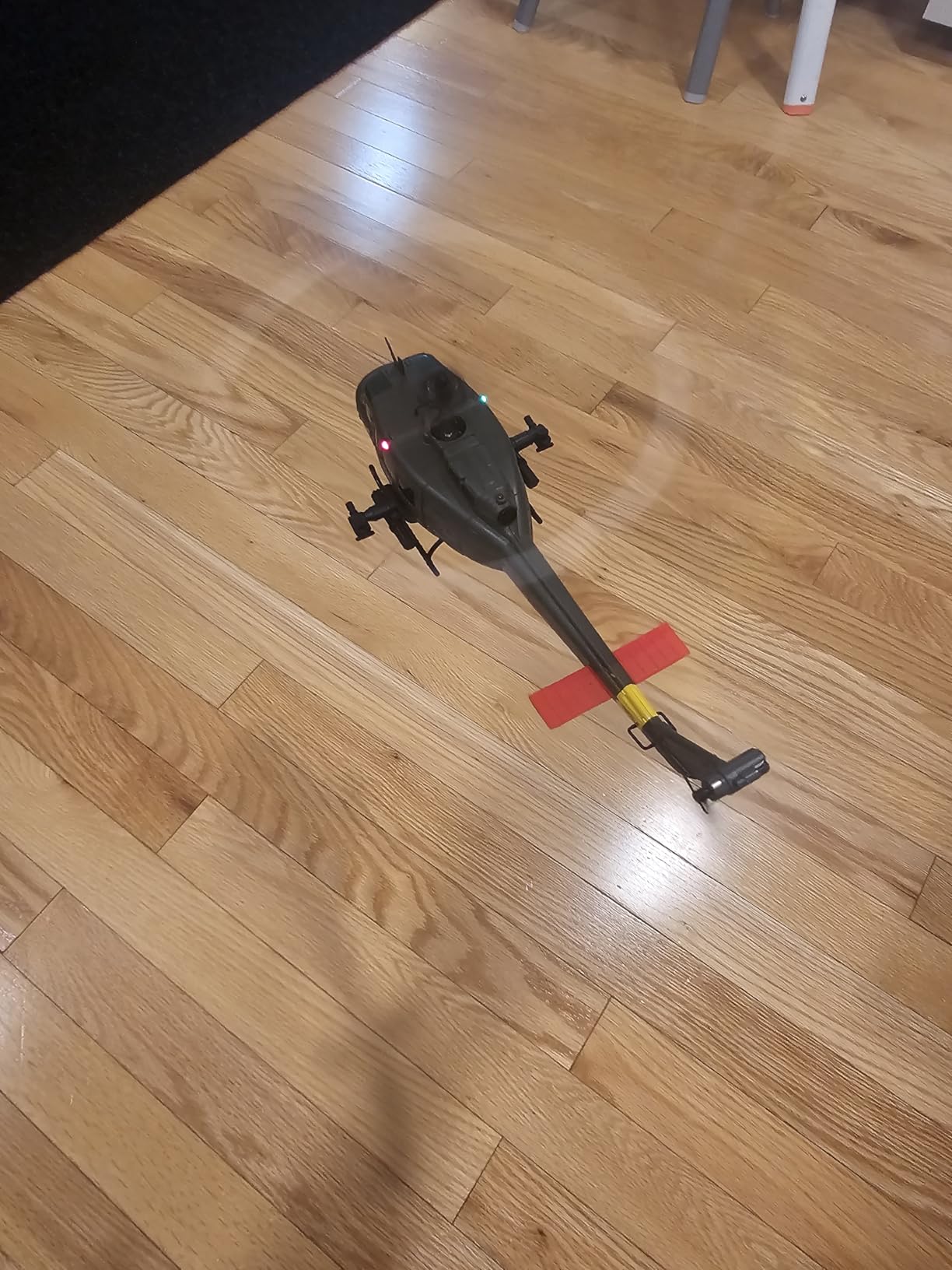 RC ERA C032 UH-1 Huey Helicopter - Remote Control Helicopters for Adult, 1/48 Sacle 2.4G 6CH Gyro Stabilized Aircraft with Altitude Hold & Optical Flow,3D Stunt Drone (Yellow) customer photo 2