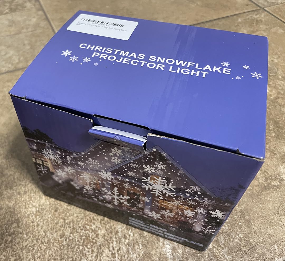 Christmas Projector Lights Outdoor, Dual Head Snowflake Projector Lights customer photo 2