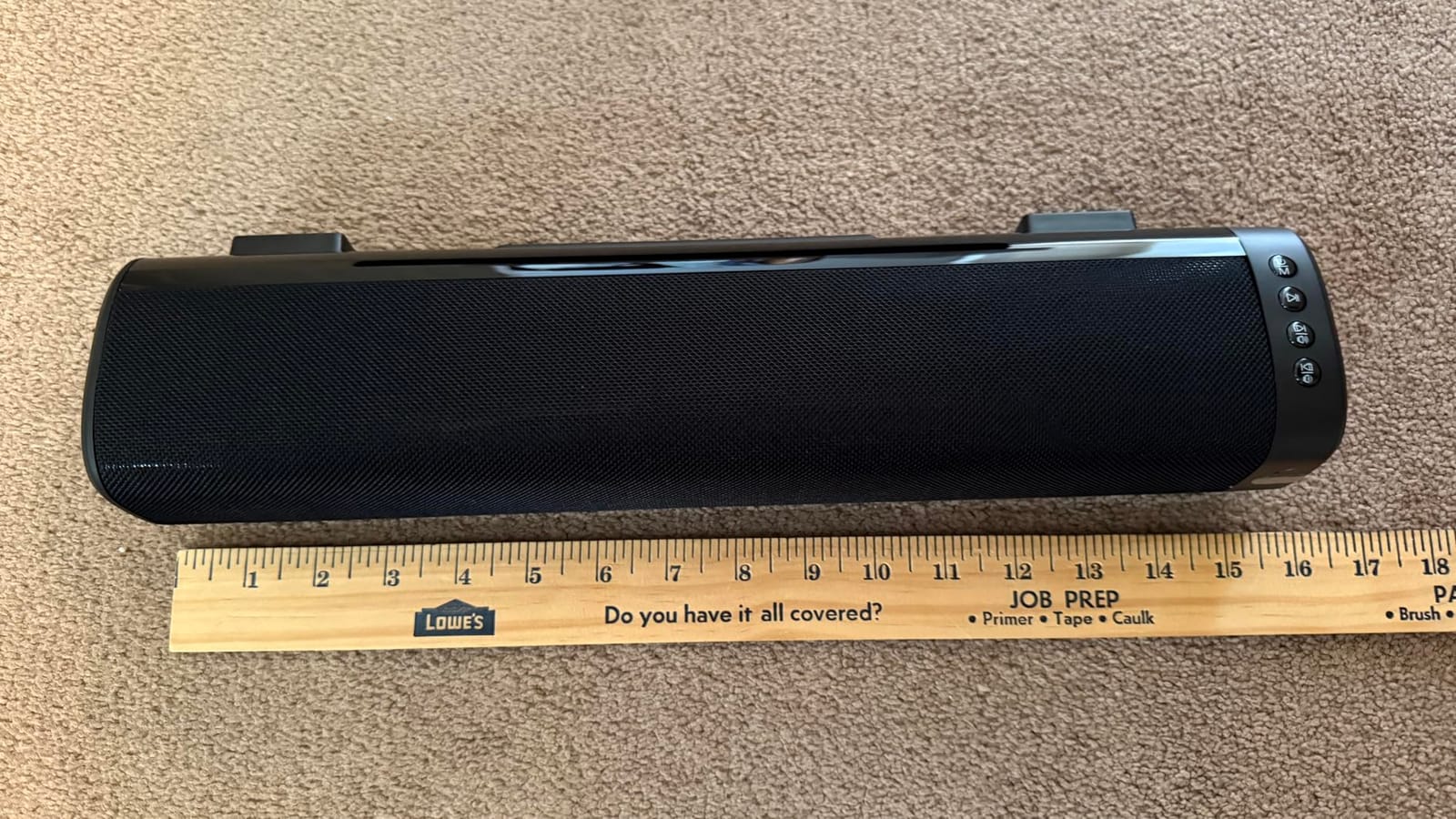 Sound Bar 50W, Sound Bar for Smart TV, Sound Bar with Bluetooth 5.0, Optical/AUX Connectivity, Remote Control, Wall-Mountable Home Theater Audio, Compatible with TV, PC, and Phone customer photo 2