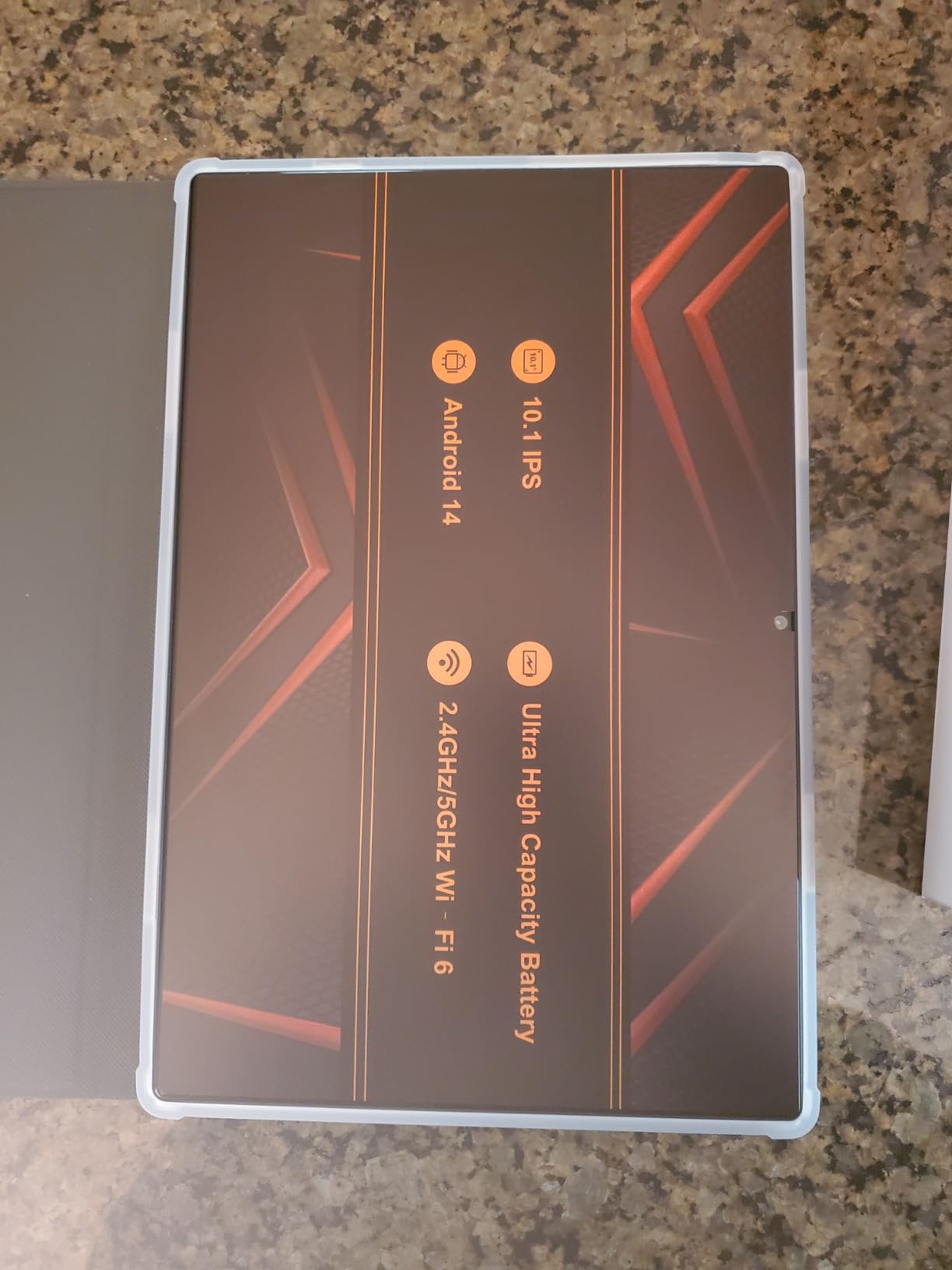 2026 Tablet 10 inch, Android Tablets with Octa-Core Processor, 12GB RAM 128GB ROM 1TB Expandable, Metal Body, 1280x800 IPS, WiFi 6, Dual Camera, 8 Hours Battery, Widevine L1 customer photo 2