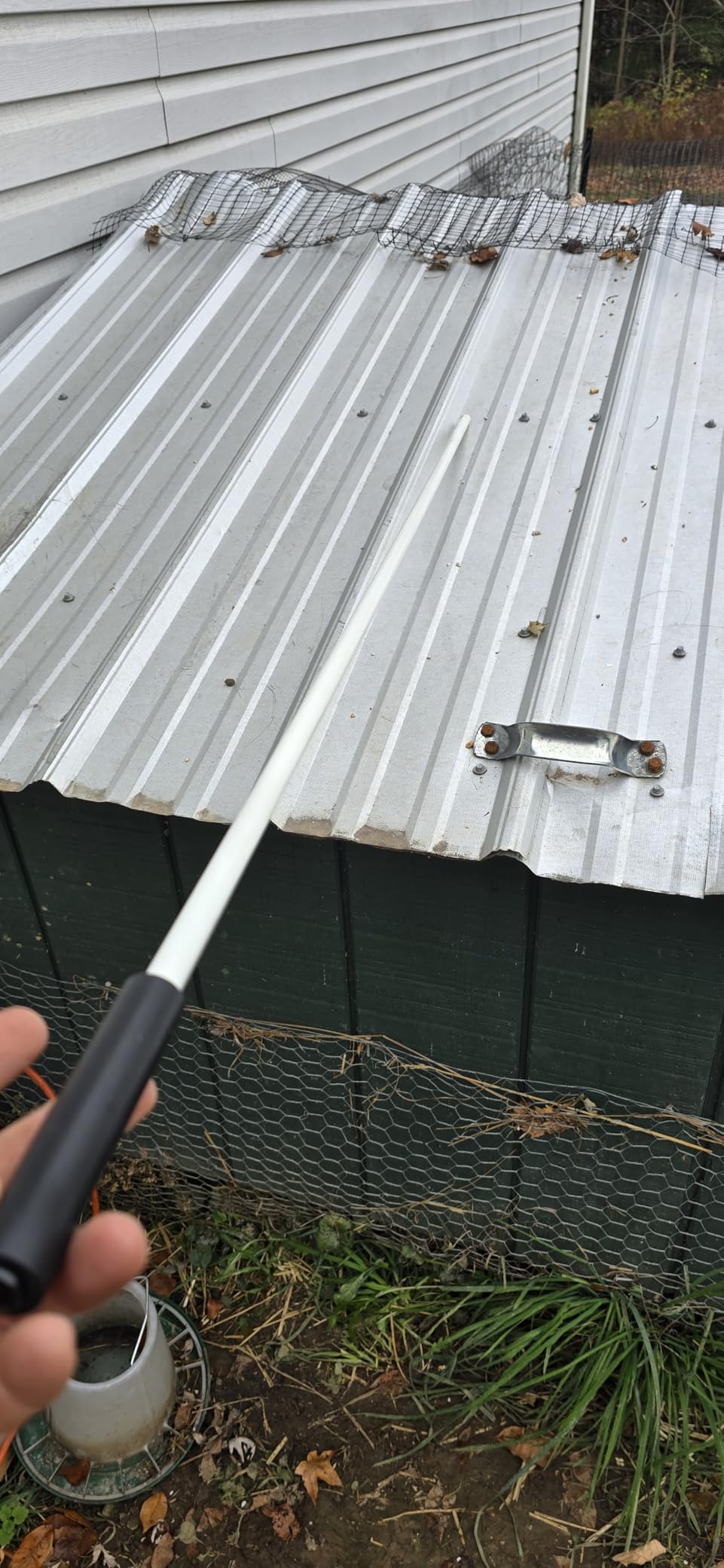 Chunful 53 Inch Fiberglass Livestock Sorting Stick White 1/2