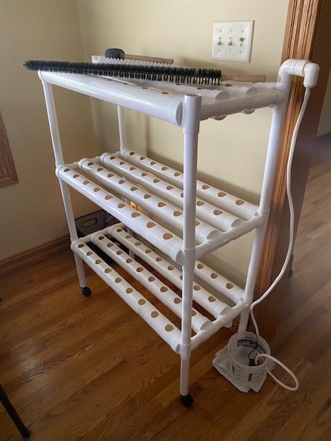 SPECILITE 3-Tier 108 Plant Sites Hydroponics Growing System with Wheels customer photo 1