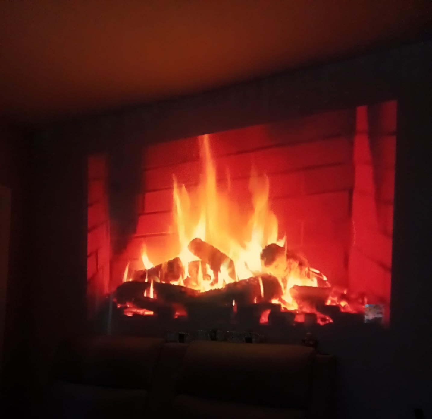 Built-in Apps 1080P 4K Support Mini Projector with Android 14, Phone Remote | Portable Smart Projector with WiFi 6 and Bluetooth 5.4 for Bedroom Auto Keystone Compatible with Netflix/iOS/HDMI/TV Stick X1 customer photo 1