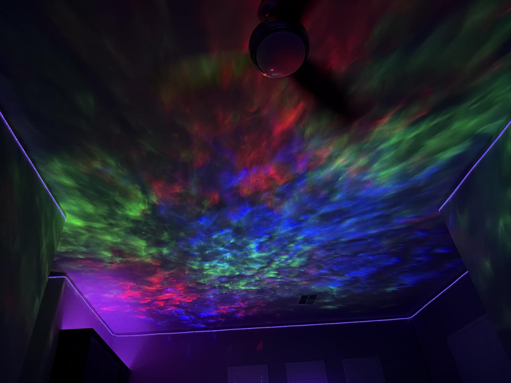 Govee Star Projector Lights, 7-Zone Nebula Effect, Compatible with Matter | 540ft² Coverage, LED Night Lights for Bedroom, 50+ Scenes, 18 White Noise, Room Decor, Gifts for Kids, Sleep Lamp customer photo 2