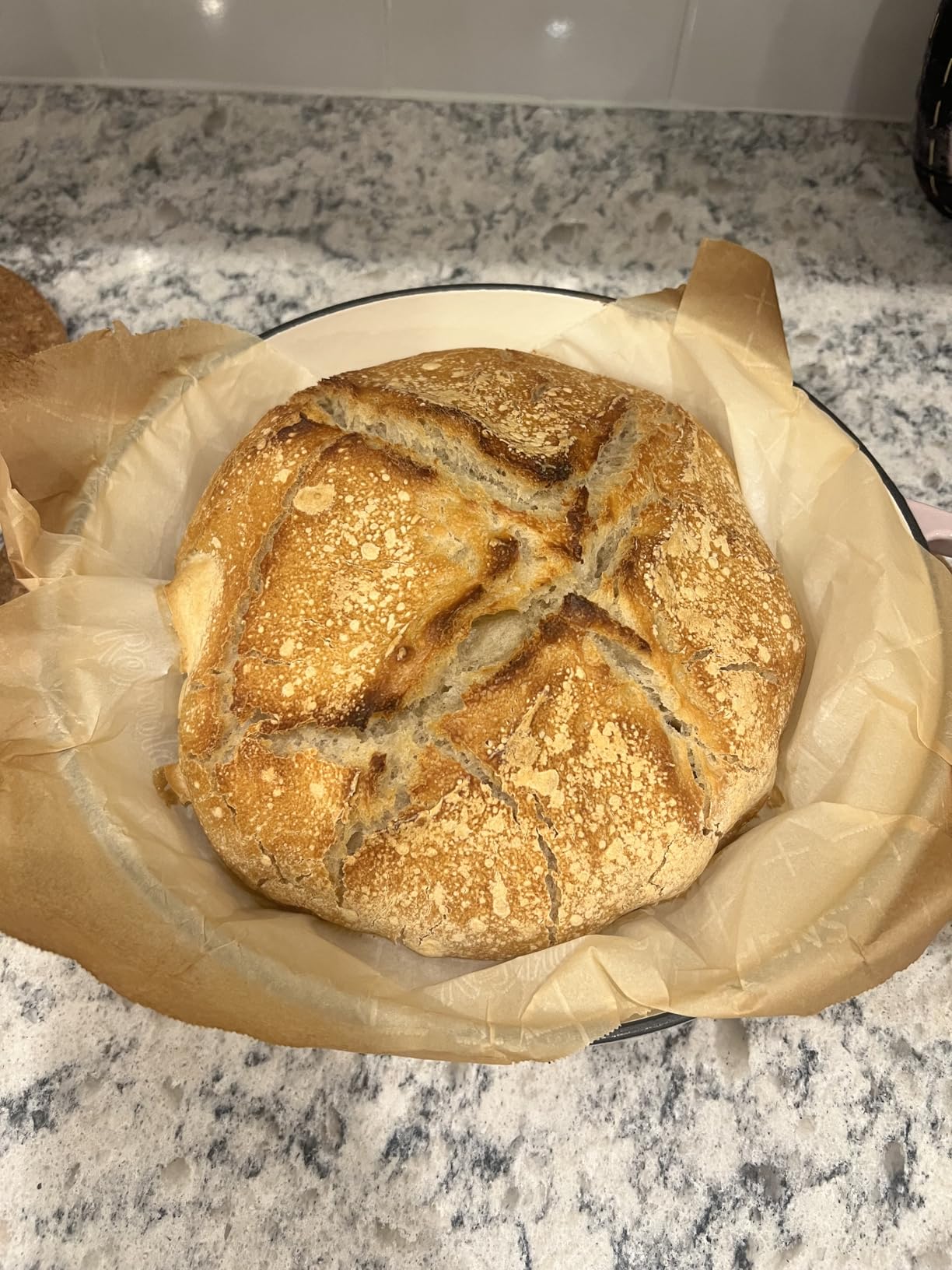 Astercook Sourdough Starter Kit with Round & Oval Banneton Bread Proofing Basket, Starter Jar, Dough Whisk, Scrapers, Stencils, Complete Sourdough Bread Baking Supplies, Fathers Day Gift for Men customer photo 2
