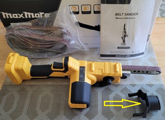 MaxMore Cordless Detail Band file Sander Compatible with DEWALT 20V Battery customer photo 2