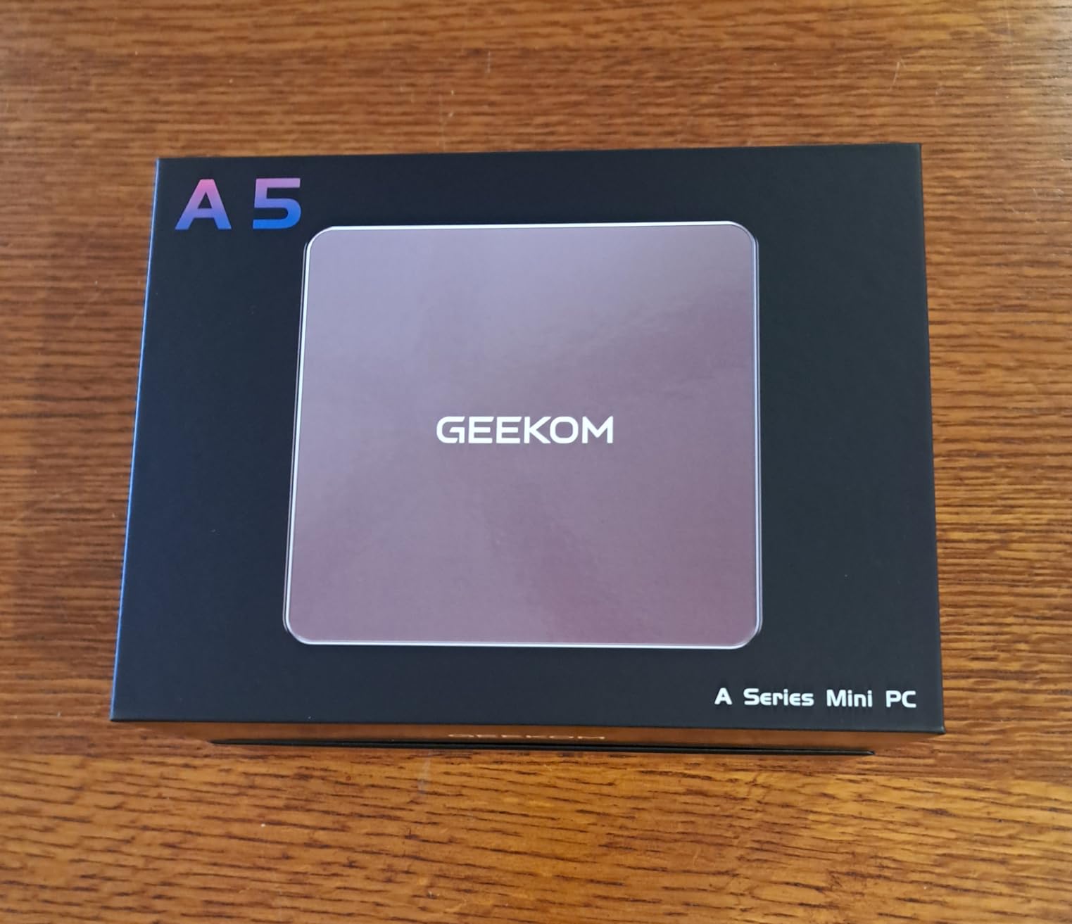 GEEKOM A5 Mini PC, AMD Ryzen 5 7430U, 16GB Upgradable RAM, 1TB SSD | Business Ready, 1TB NVMe PCIe 4.0 SSD, Media Server, 8K, SD Card Slot, 6 USB, 3-Year Coverage Home Office Desktop Computer customer photo 1