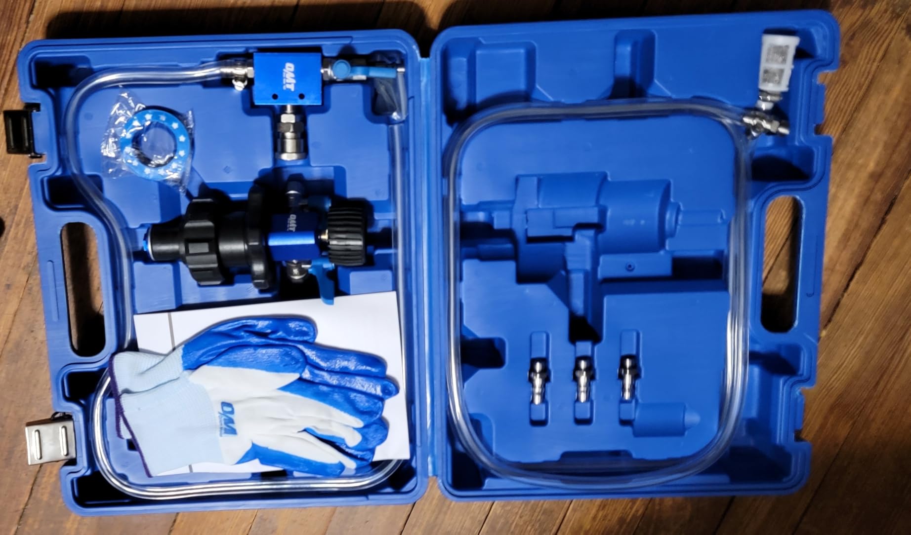 OMT Coolant Vacuum Refill Kit, Radiator Fill Tool With Dual-Movement Gauge customer photo 1