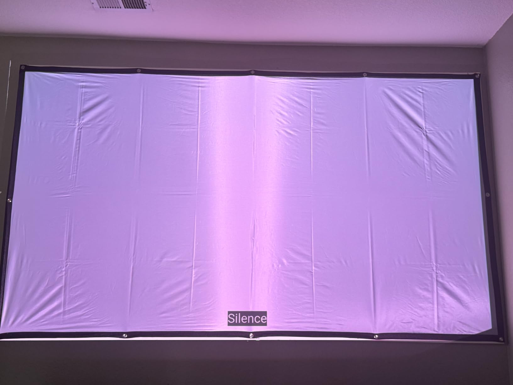 AAJK 80in Outdoor ALR Projector Screen Portable Anti-Crease Movie Screen | ALR Projector Screen Outdoor, Waterproof, 16:9 Foldable, Home Theater Outdoor Indoor customer photo 1