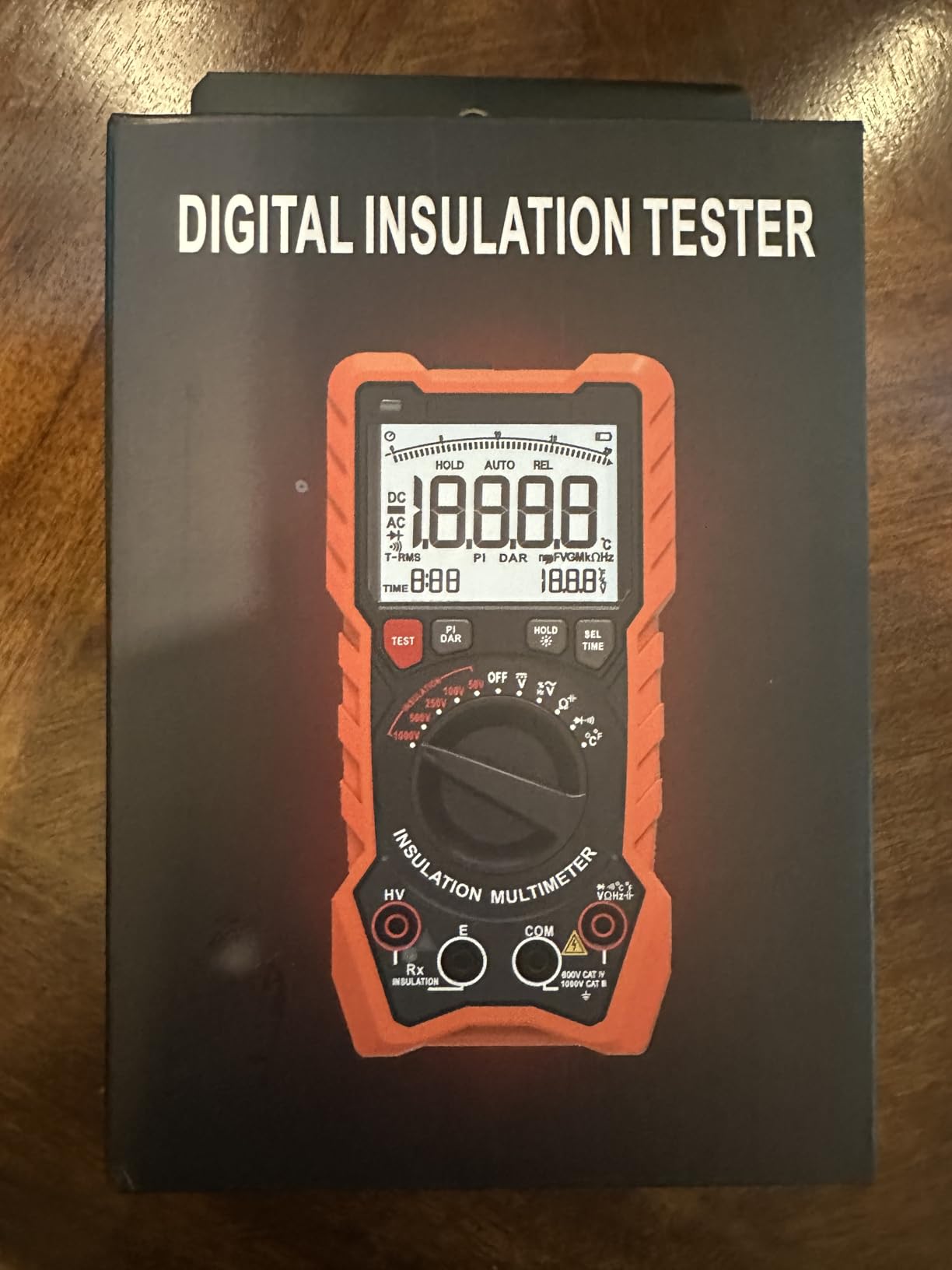 ZOYI ZT-1000R 2 in 1 Megohmmeter Multimeter, 50V/100V/250V/500V/1000V 5 Gear with DAR&PI, Insulation Resistance up to 20GΩ, 19999 Counts Auto Range T-RMS, V,Ω,C,FREQ,Temp, Diode,Continuity Tester customer photo 2